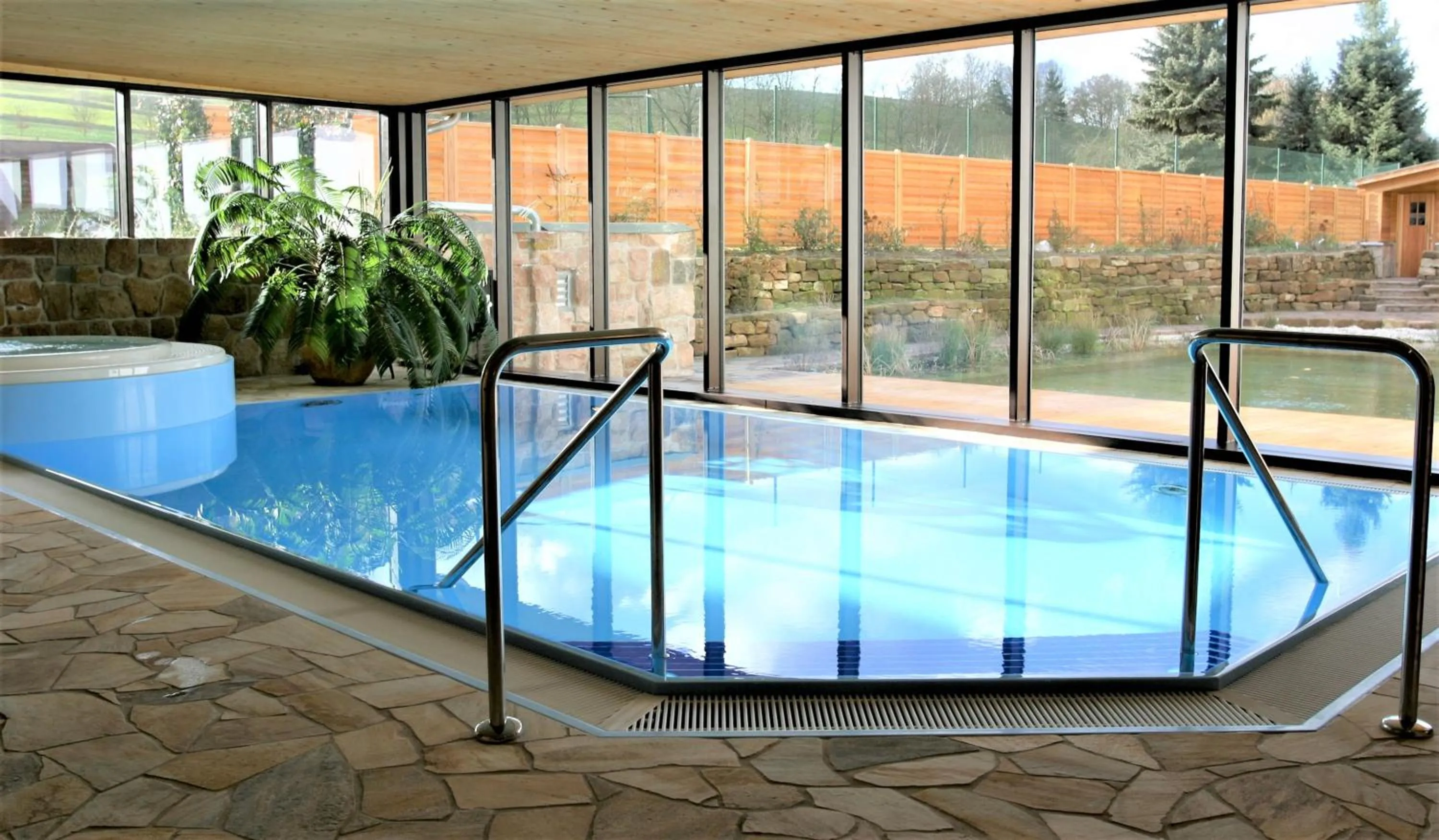 Swimming pool in Hotel Hammermühle