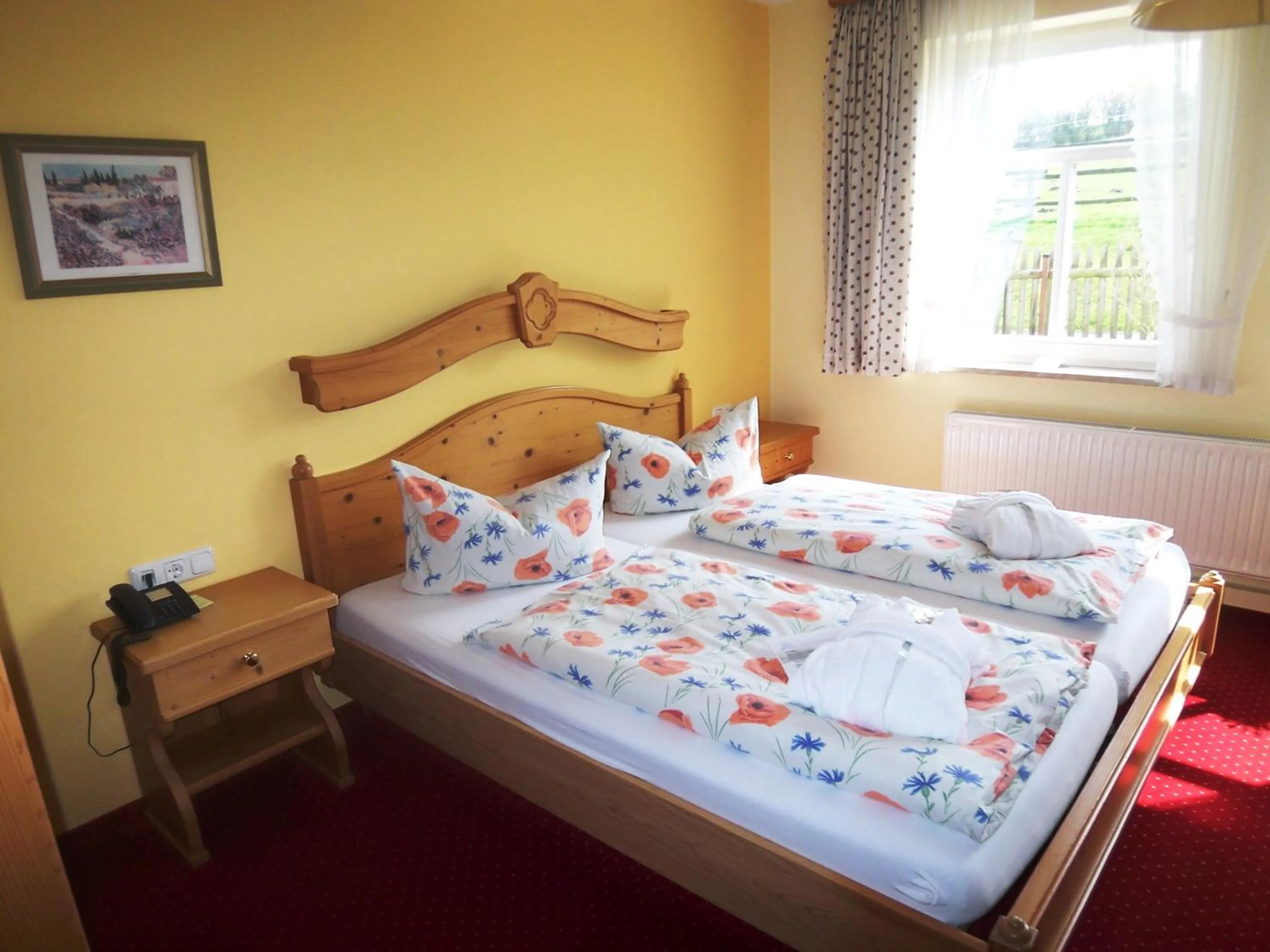 Photo of the whole room, Bed in Hotel Hammermühle