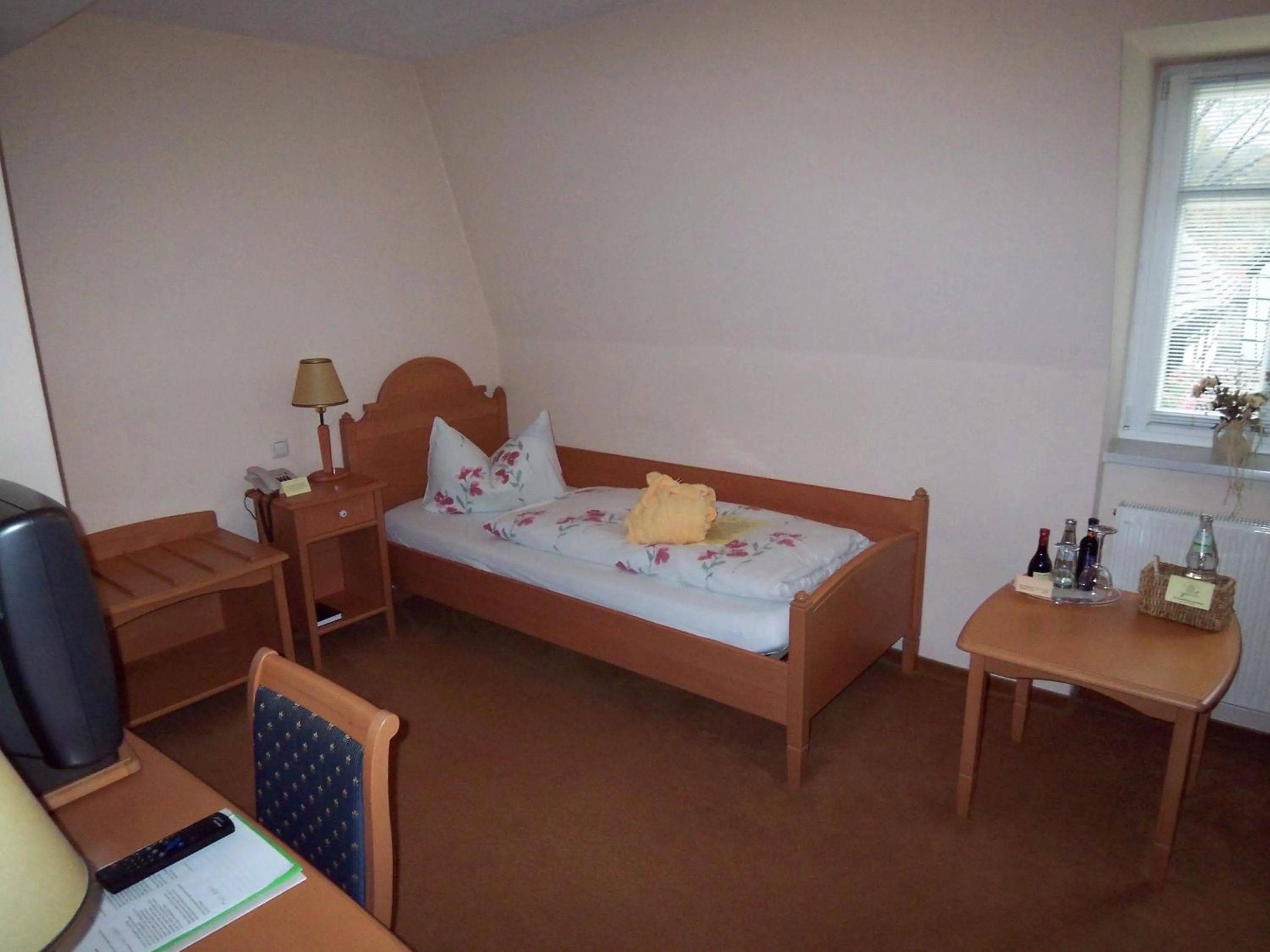 Photo of the whole room, Bed in Hotel Hammermühle