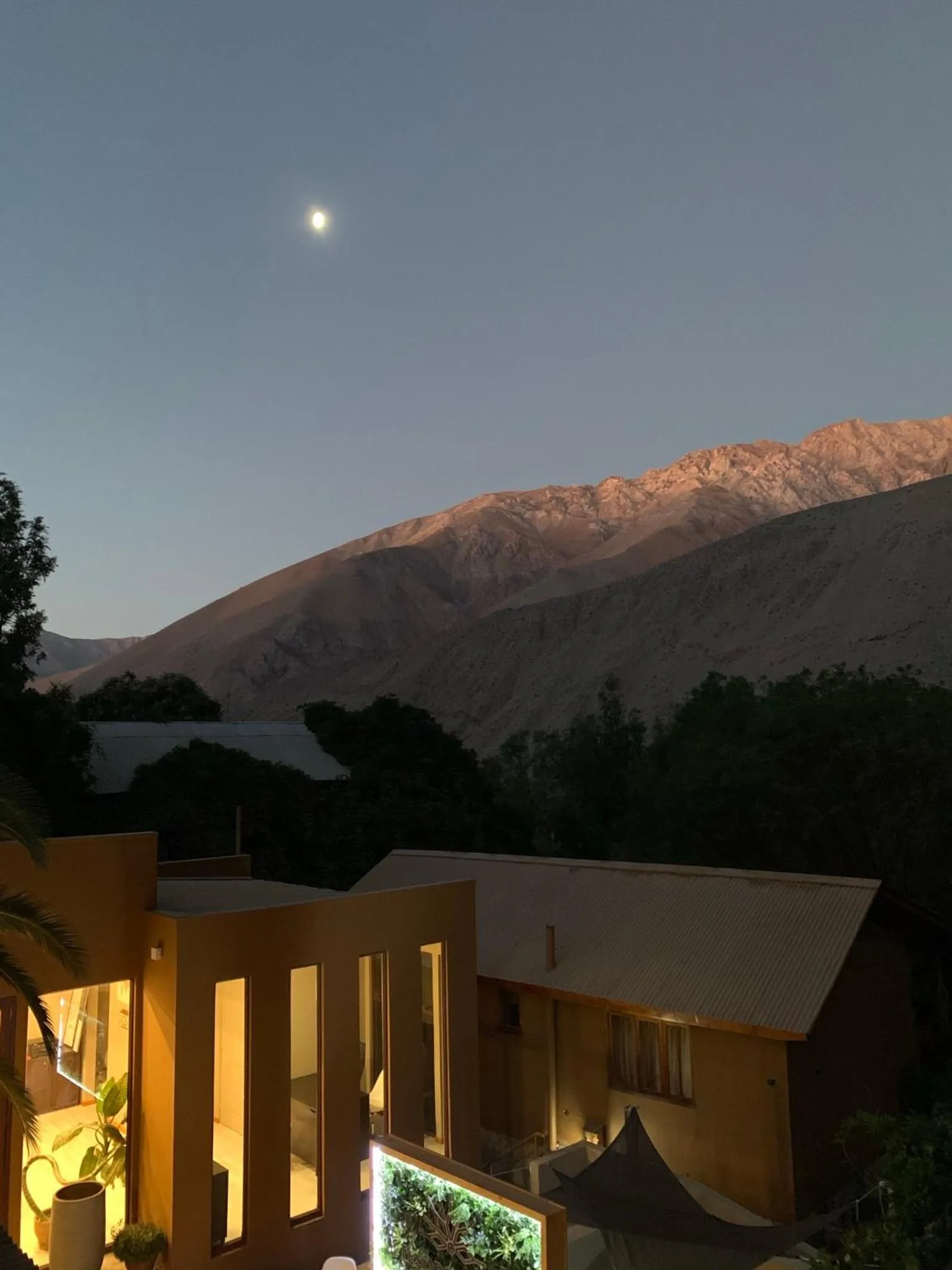 Mountain view in Hotel El Tesoro de Elqui
