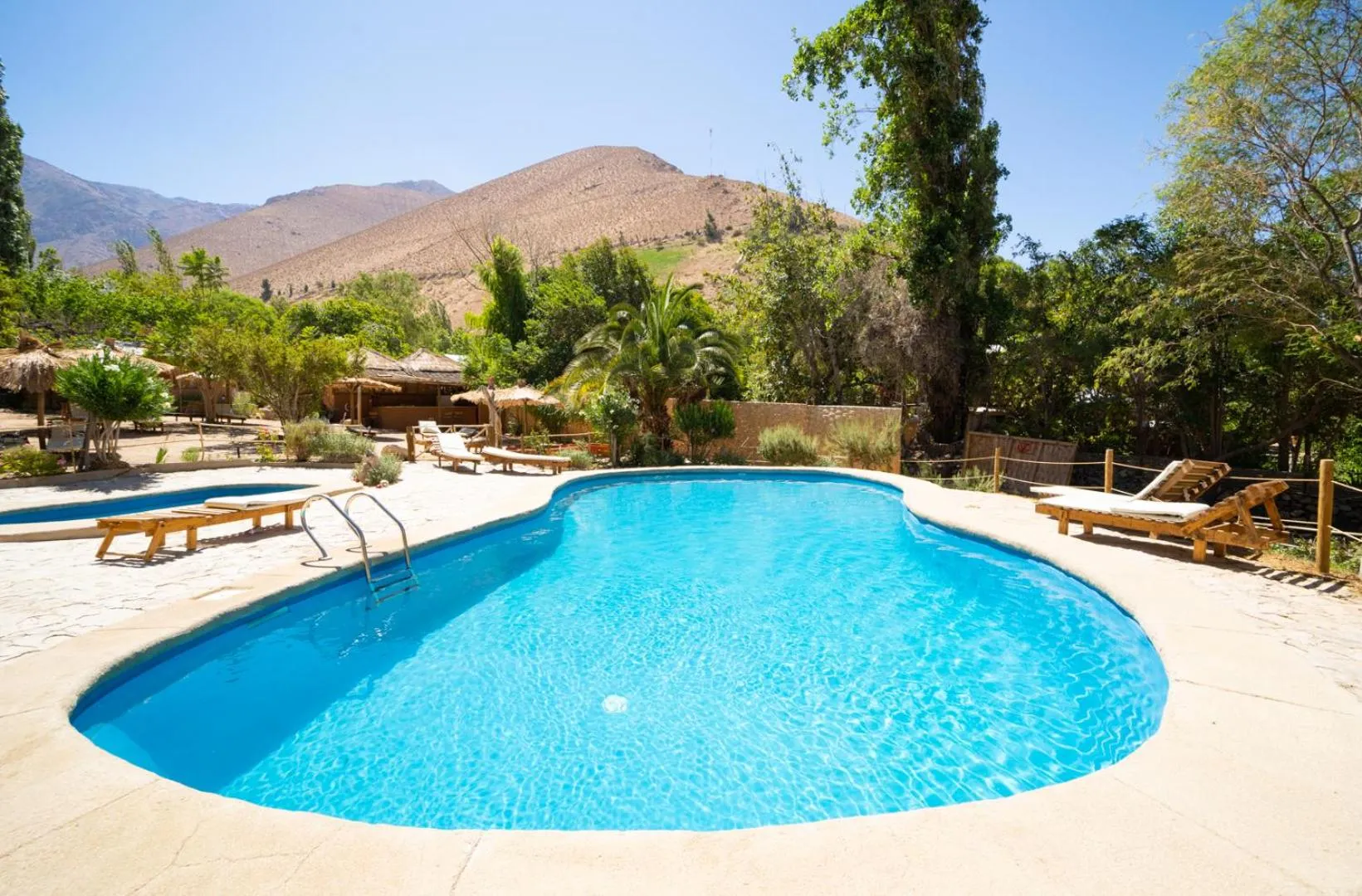 Swimming pool in Hotel El Tesoro de Elqui