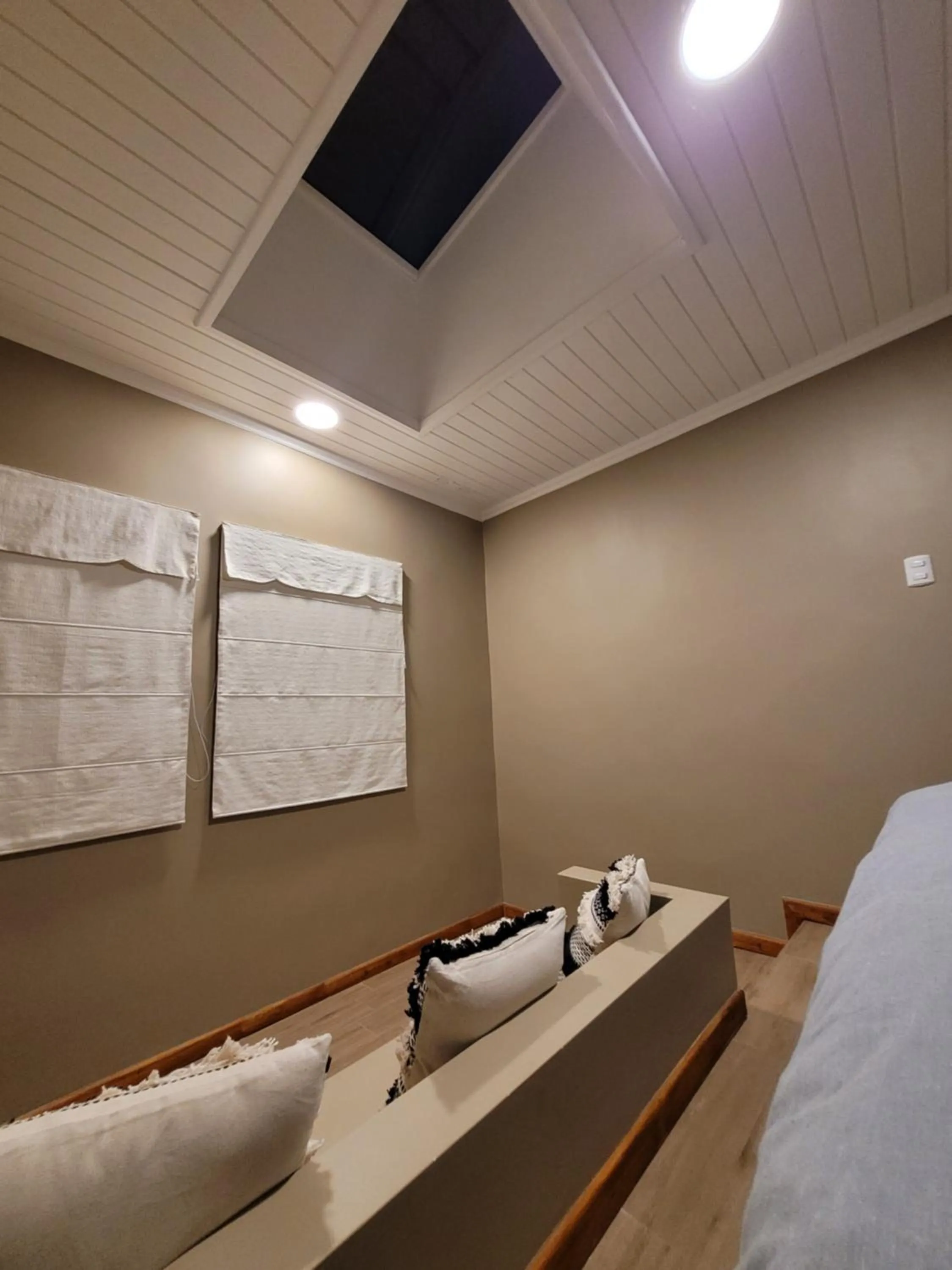 Bed in Hotel El Tesoro de Elqui