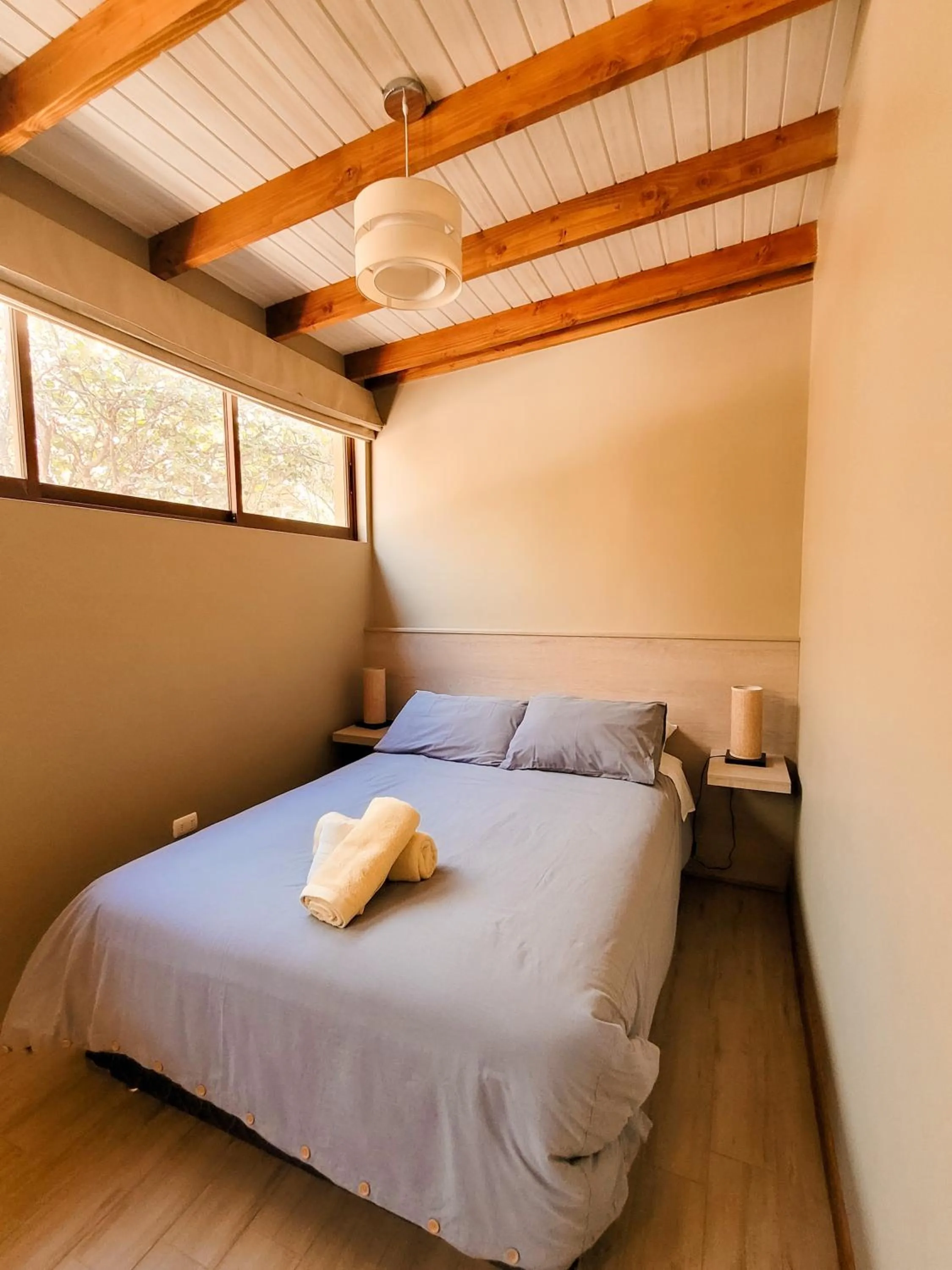 Bed in Hotel El Tesoro de Elqui