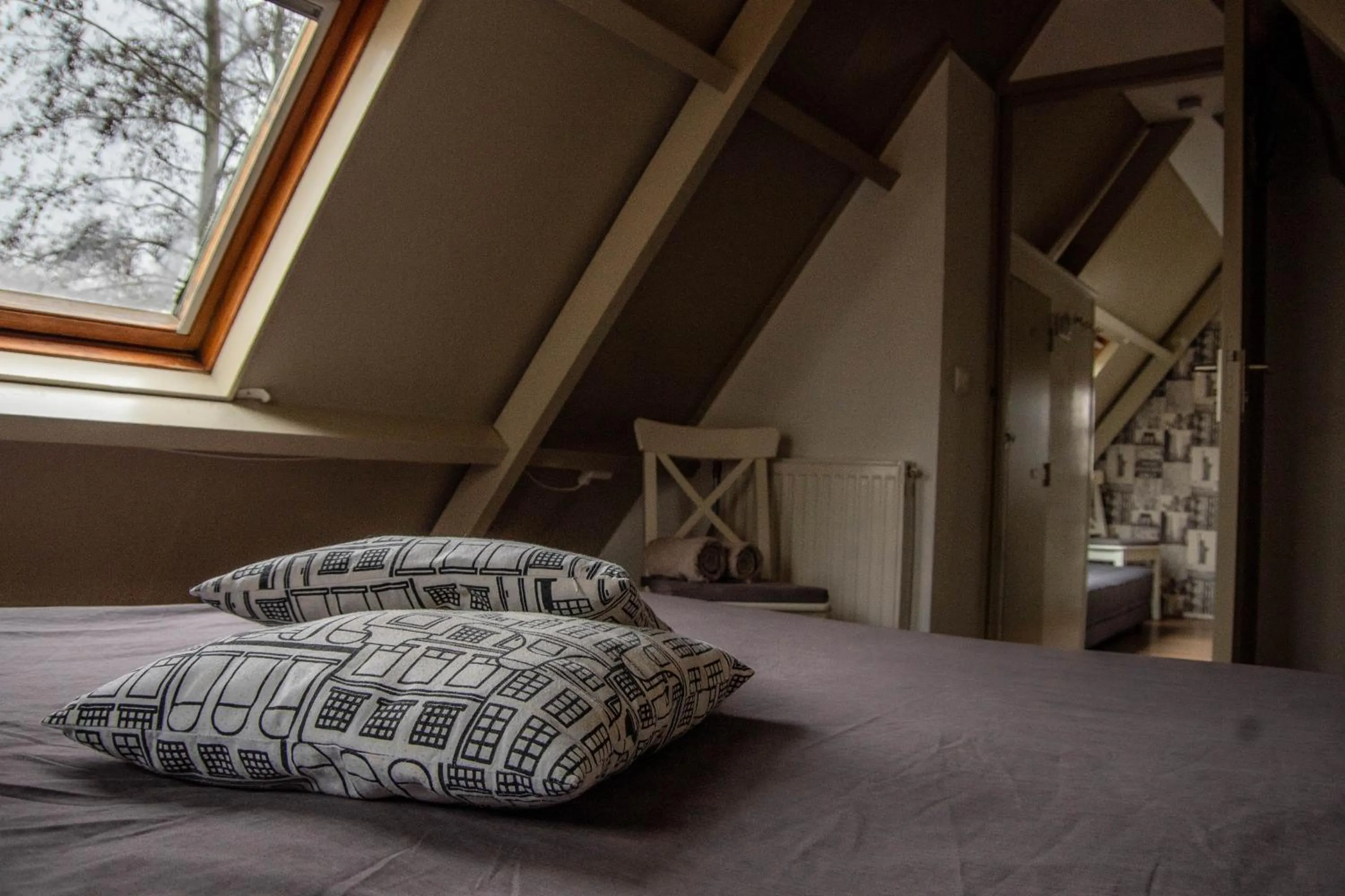 Bedroom, Bed in B&B Saense huisje