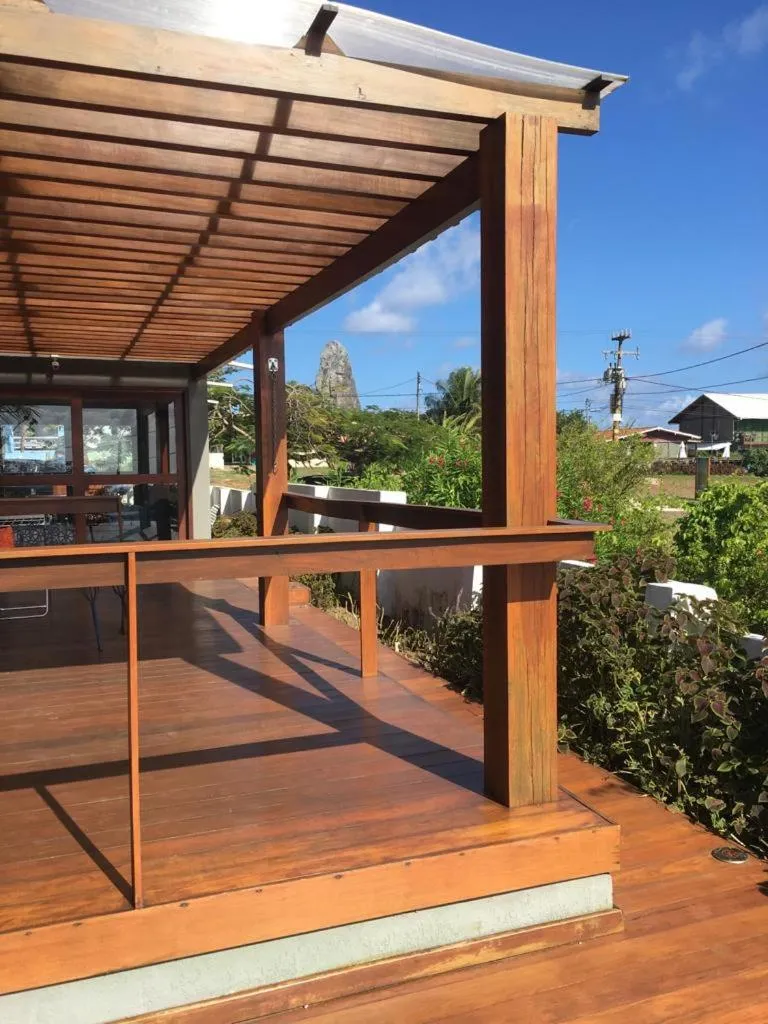 Balcony/Terrace in Pousada Nascer do Sol