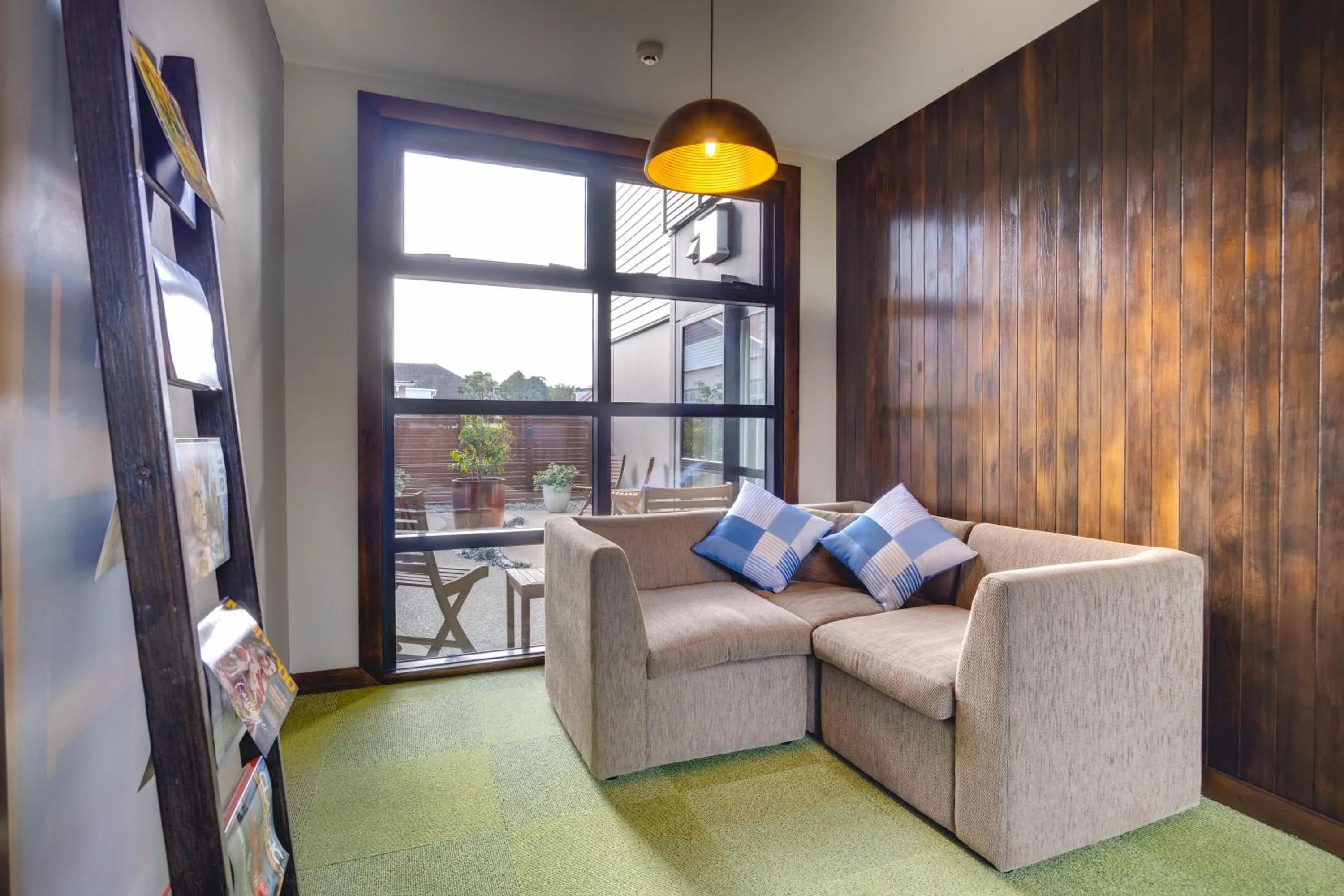 Seating area in Ava Lodge
