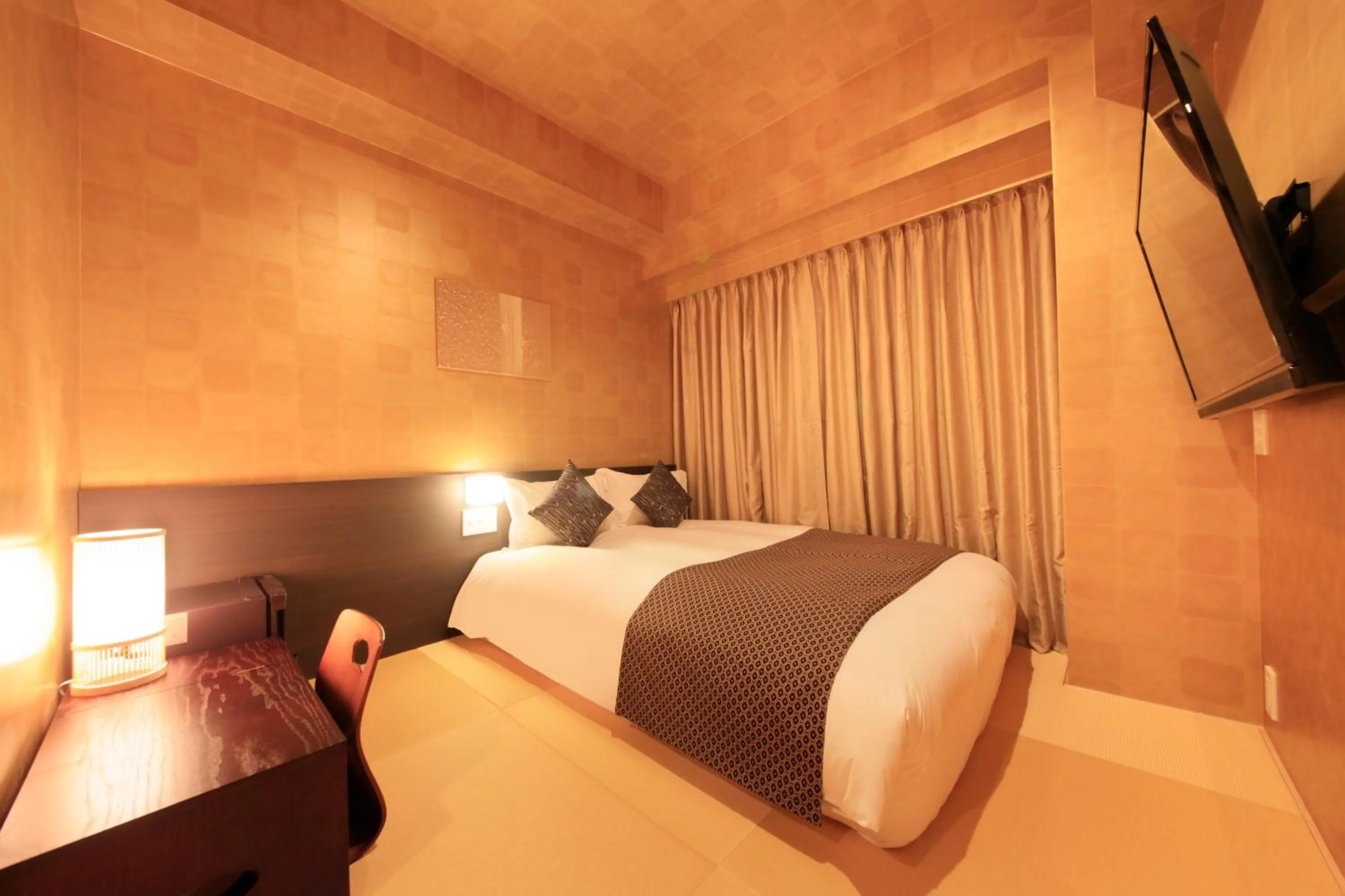 Photo of the whole room, Bed in Centurion Hotel&Spa Ueno Station