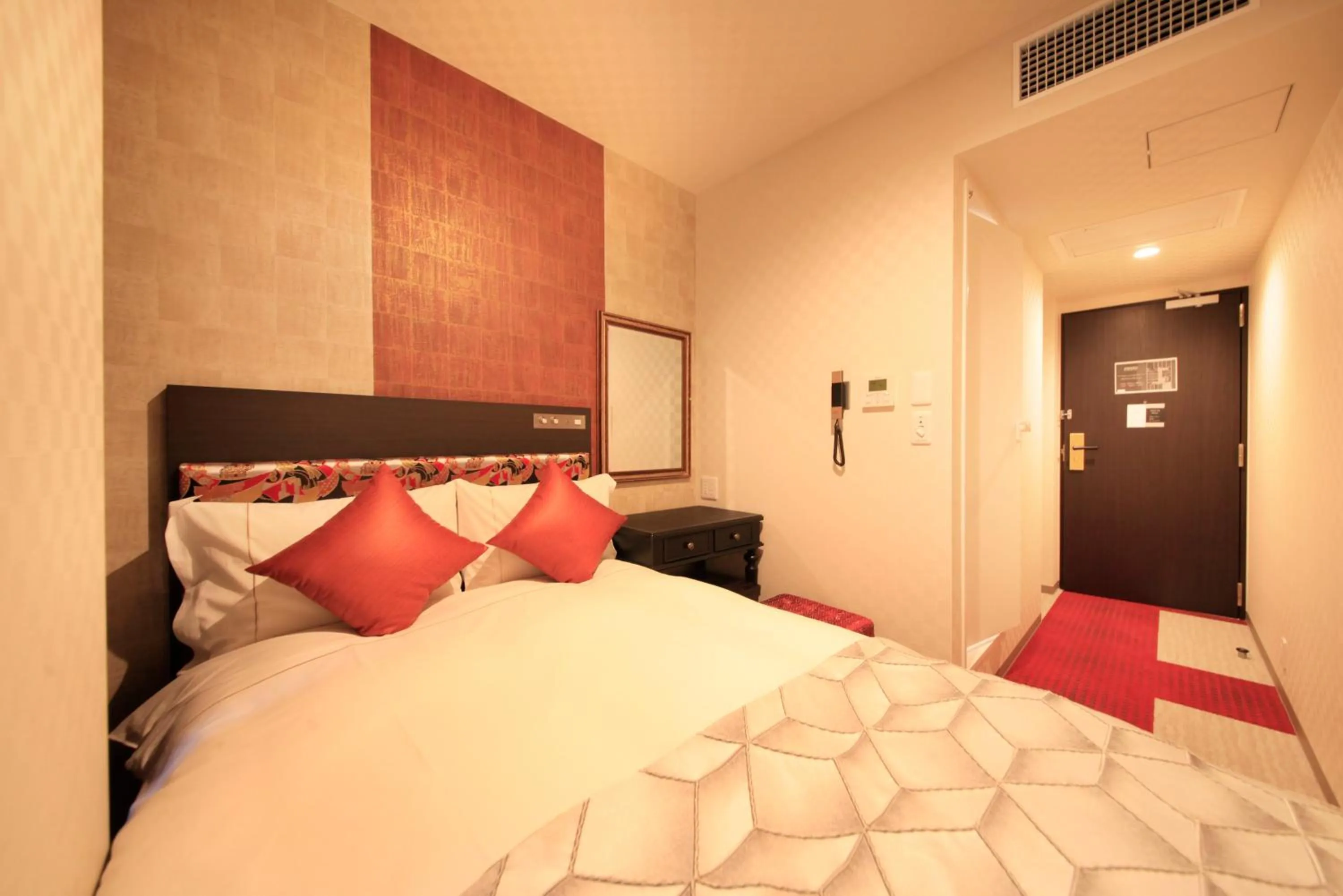 Photo of the whole room, Bed in Centurion Hotel&Spa Ueno Station