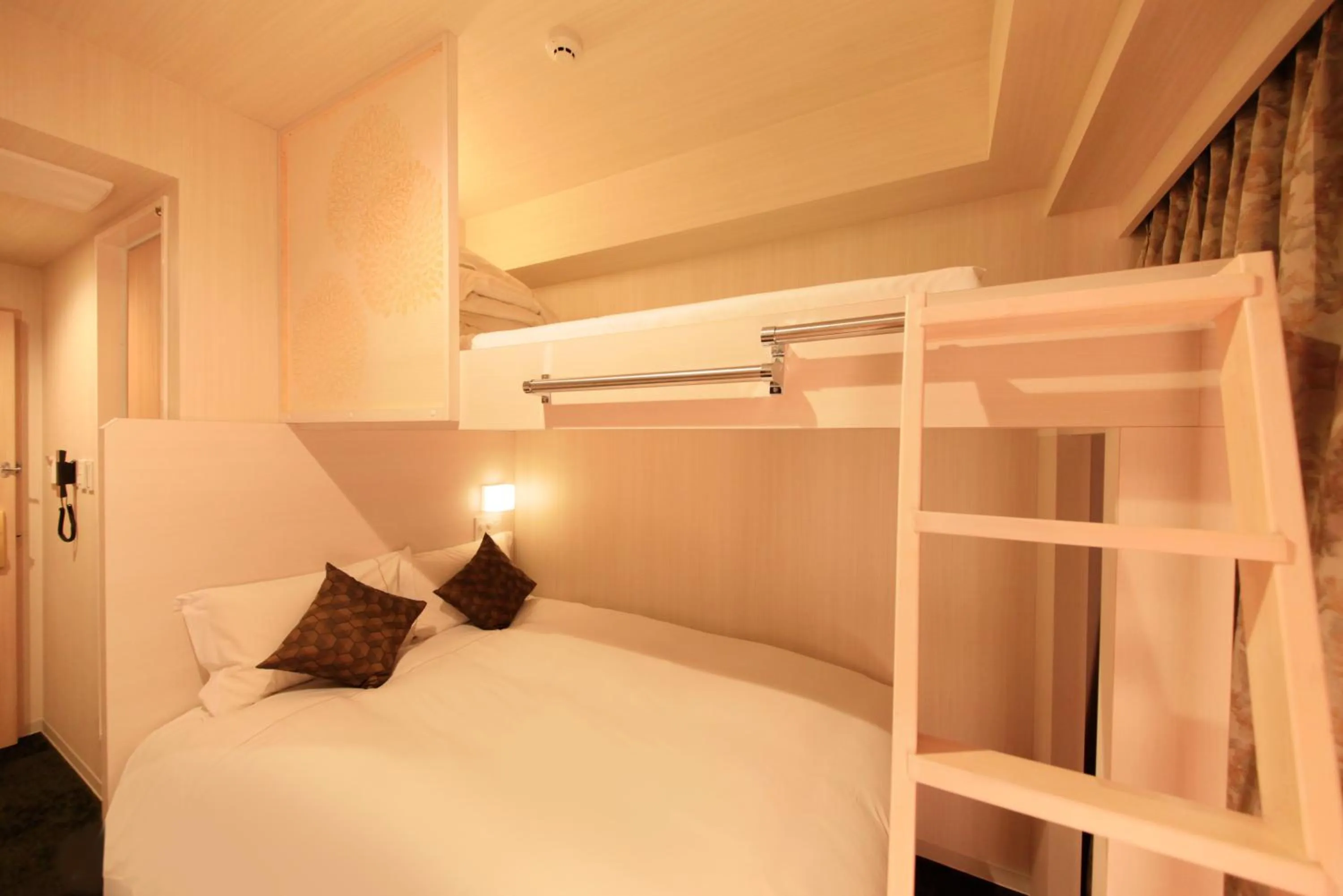 Photo of the whole room, Bed in Centurion Hotel&Spa Ueno Station