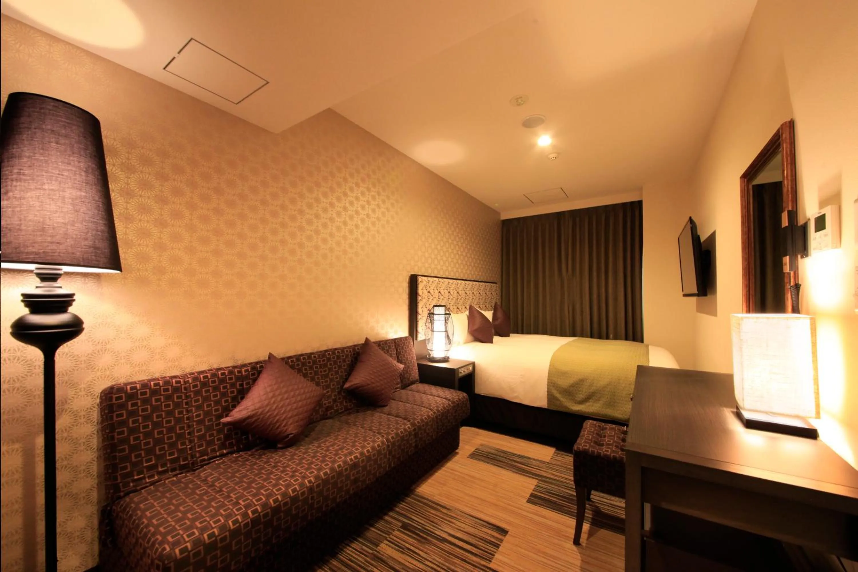 Photo of the whole room, Bed in Centurion Hotel&Spa Ueno Station
