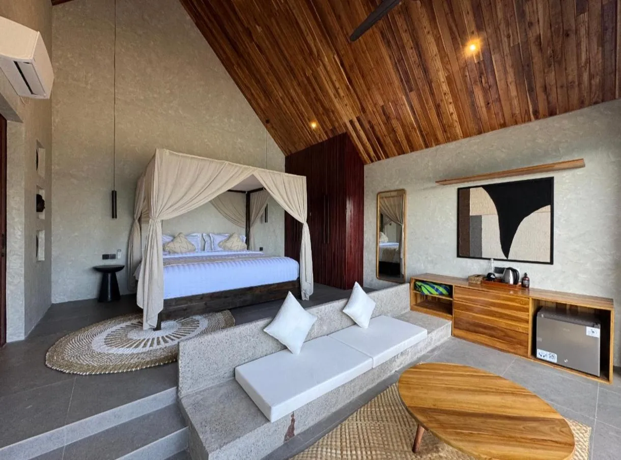 Bedroom, Bed in The Cubang Hut's Lembongan