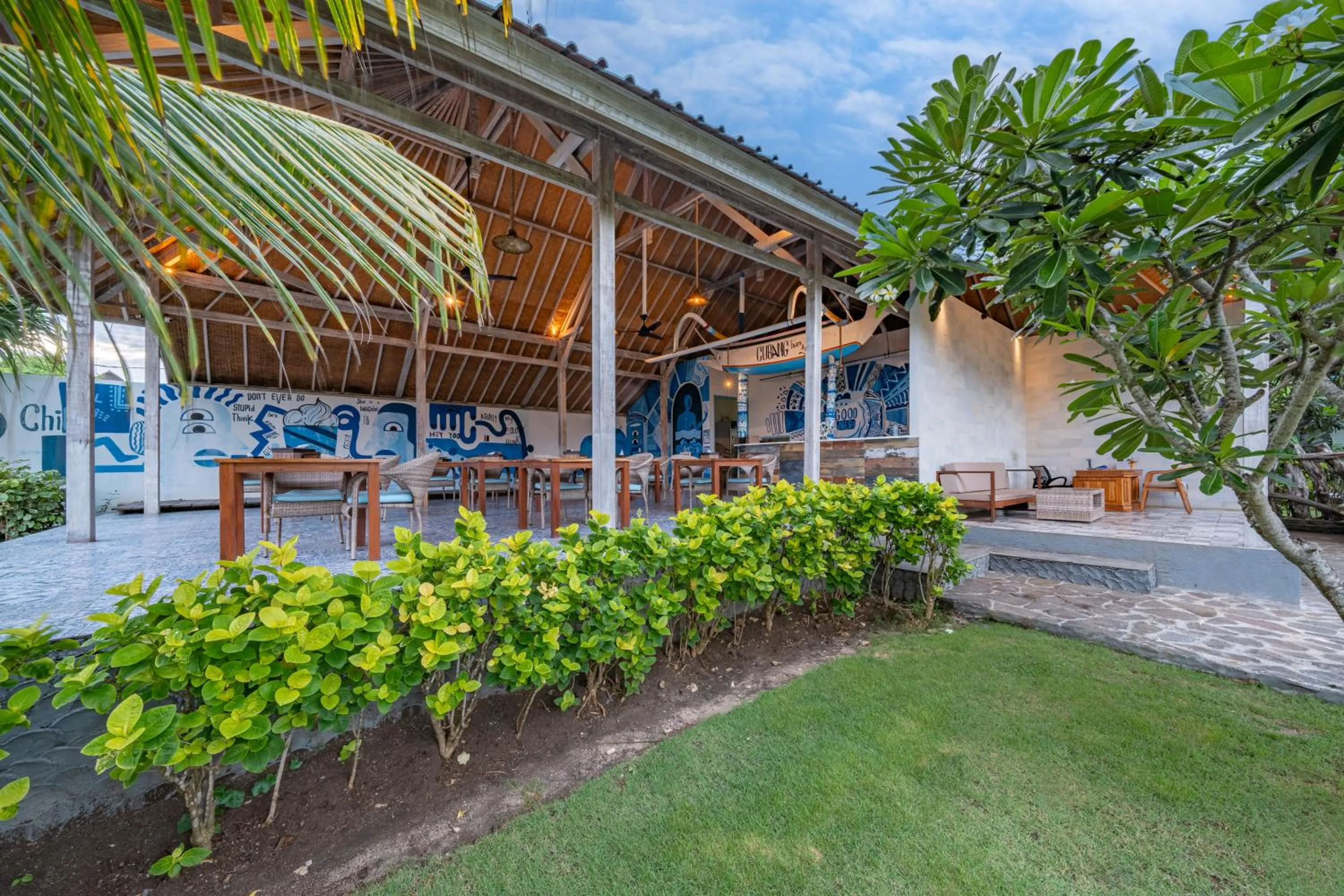 Property building in The Cubang Hut's Lembongan