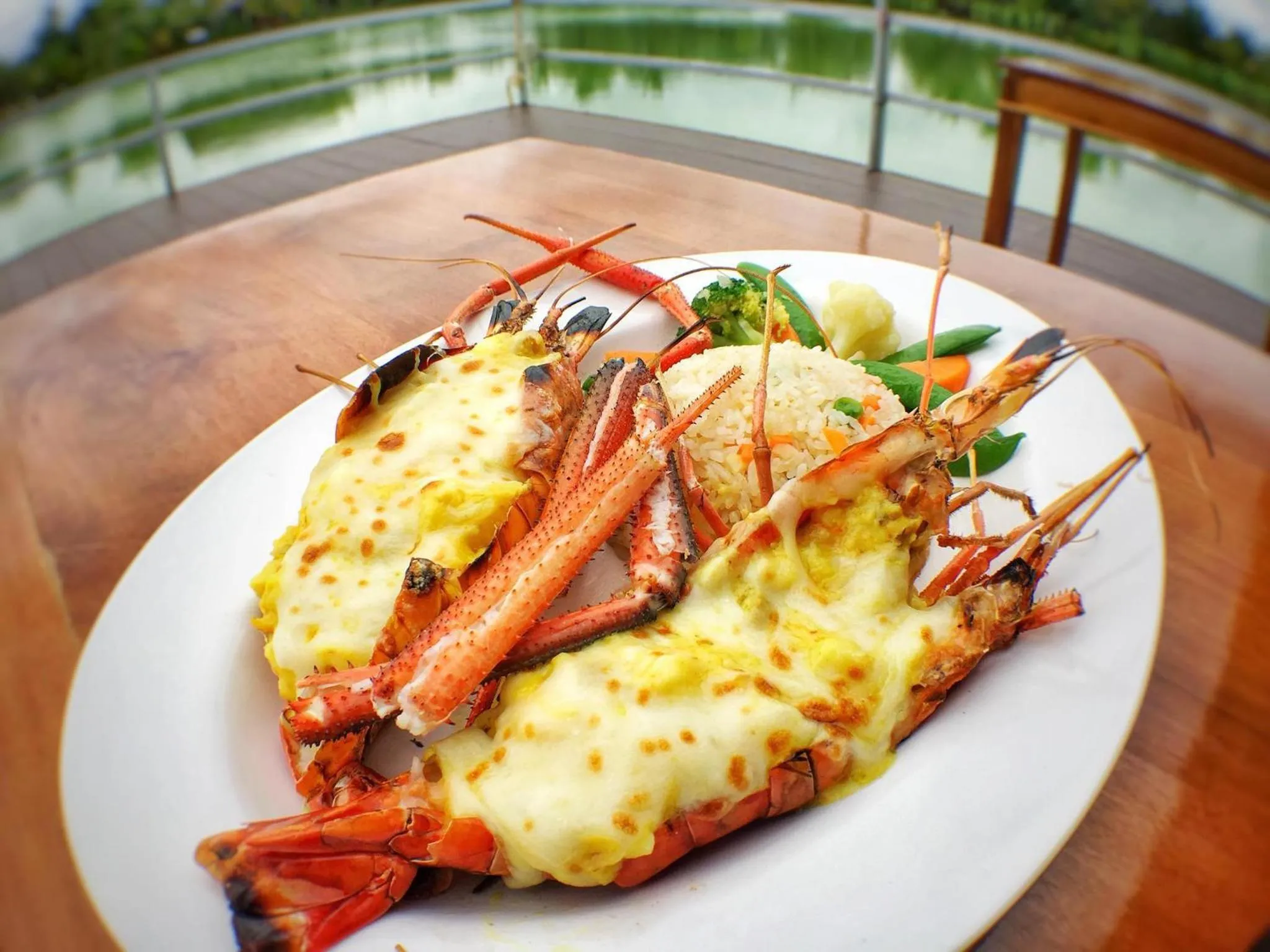 Food in Lamphurai Riverside Resort and Spa