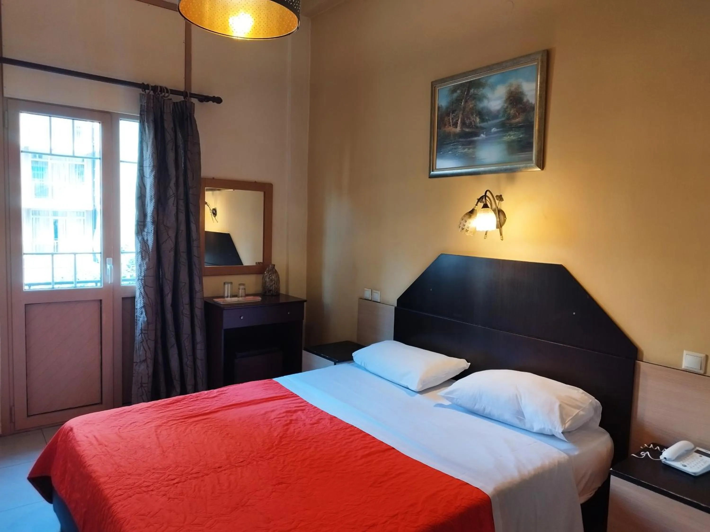 Bed in Alexandria Hotel