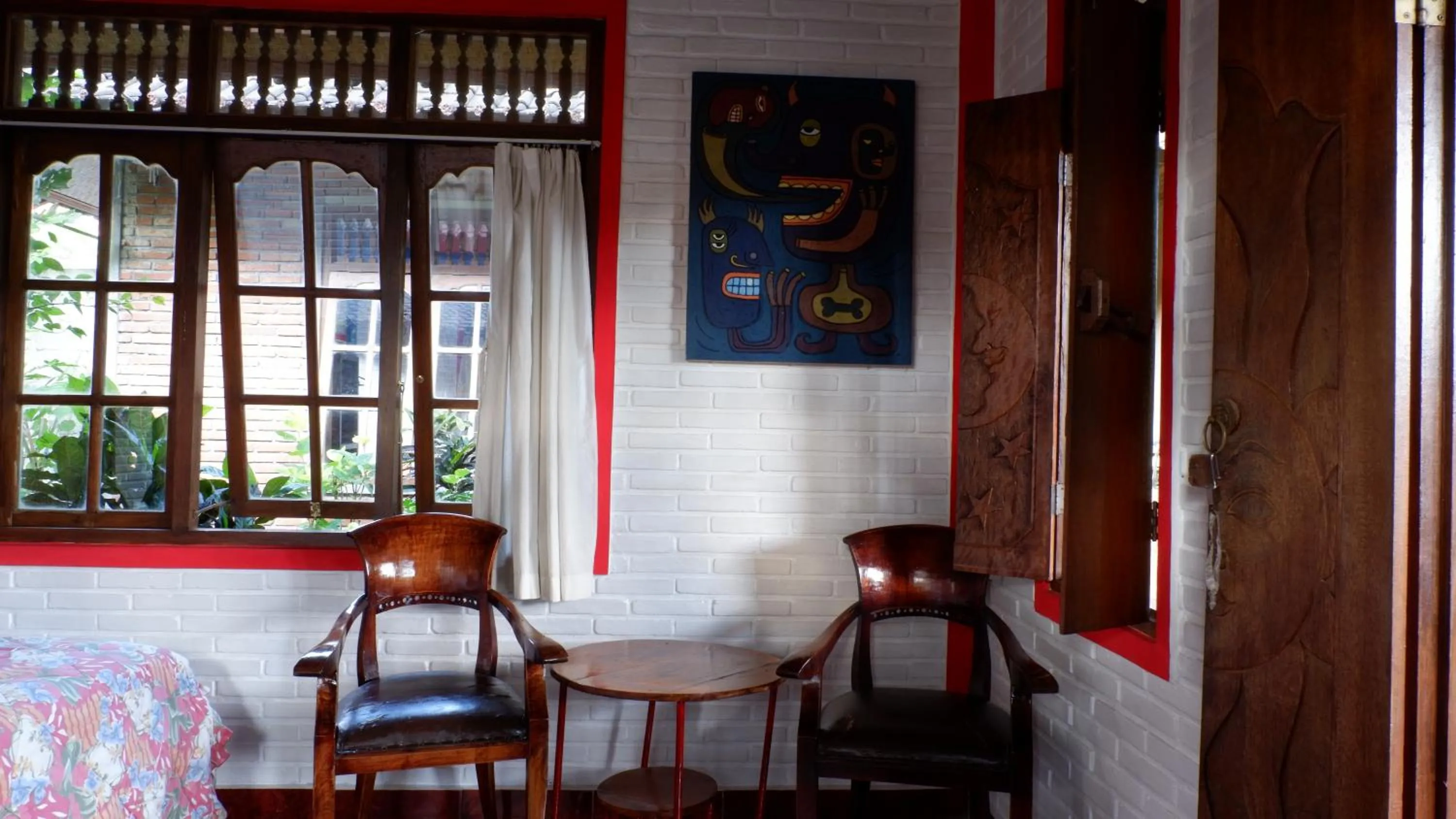 Seating area in Hai Homestay