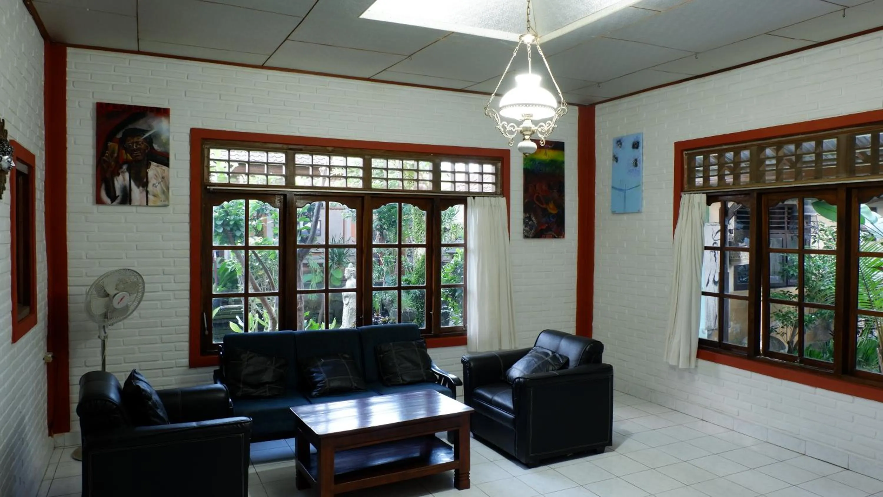 Living room in Hai Homestay