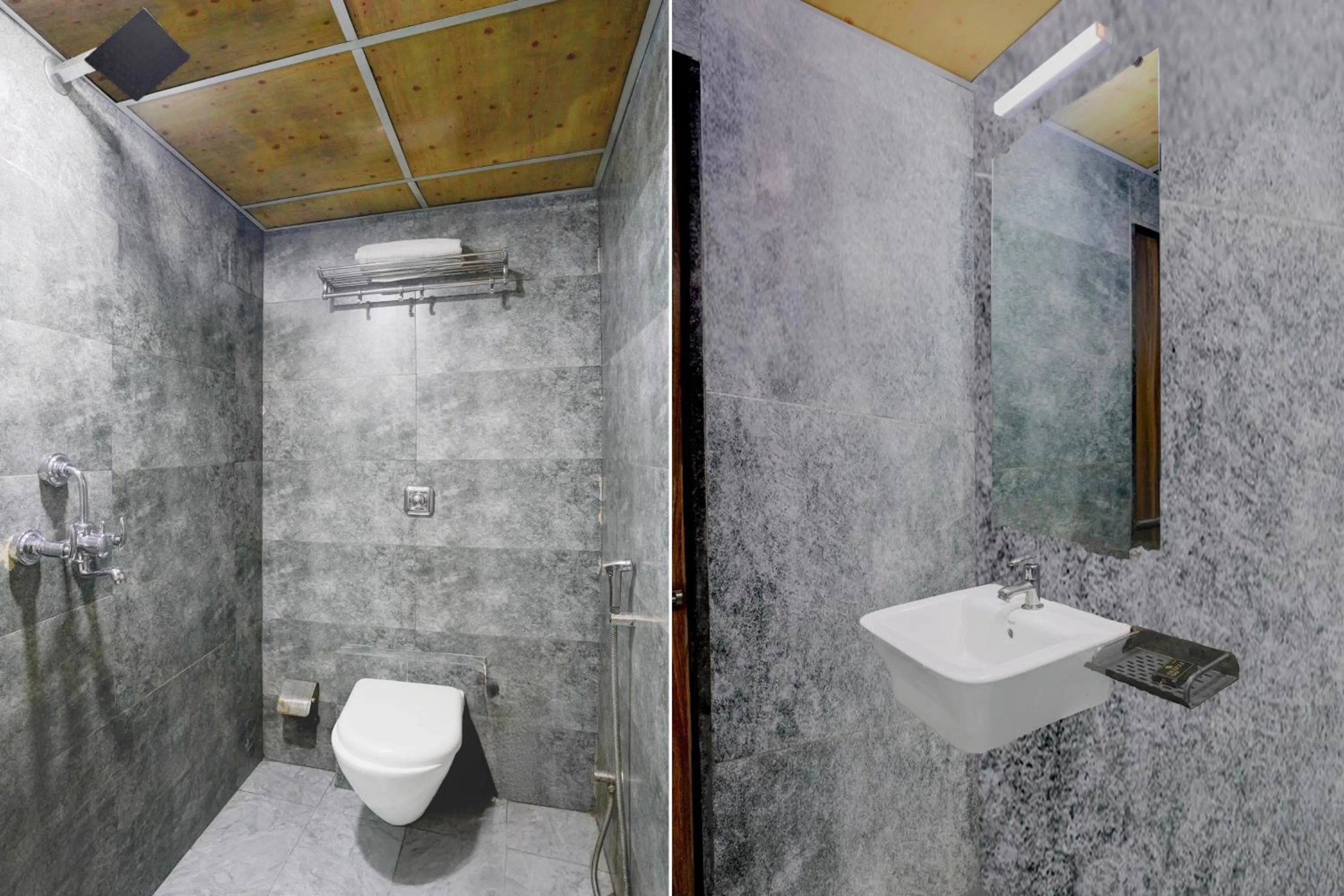 Bathroom in Super Townhouse Andheri Sakinaka Metro Formerly Hotel Amour