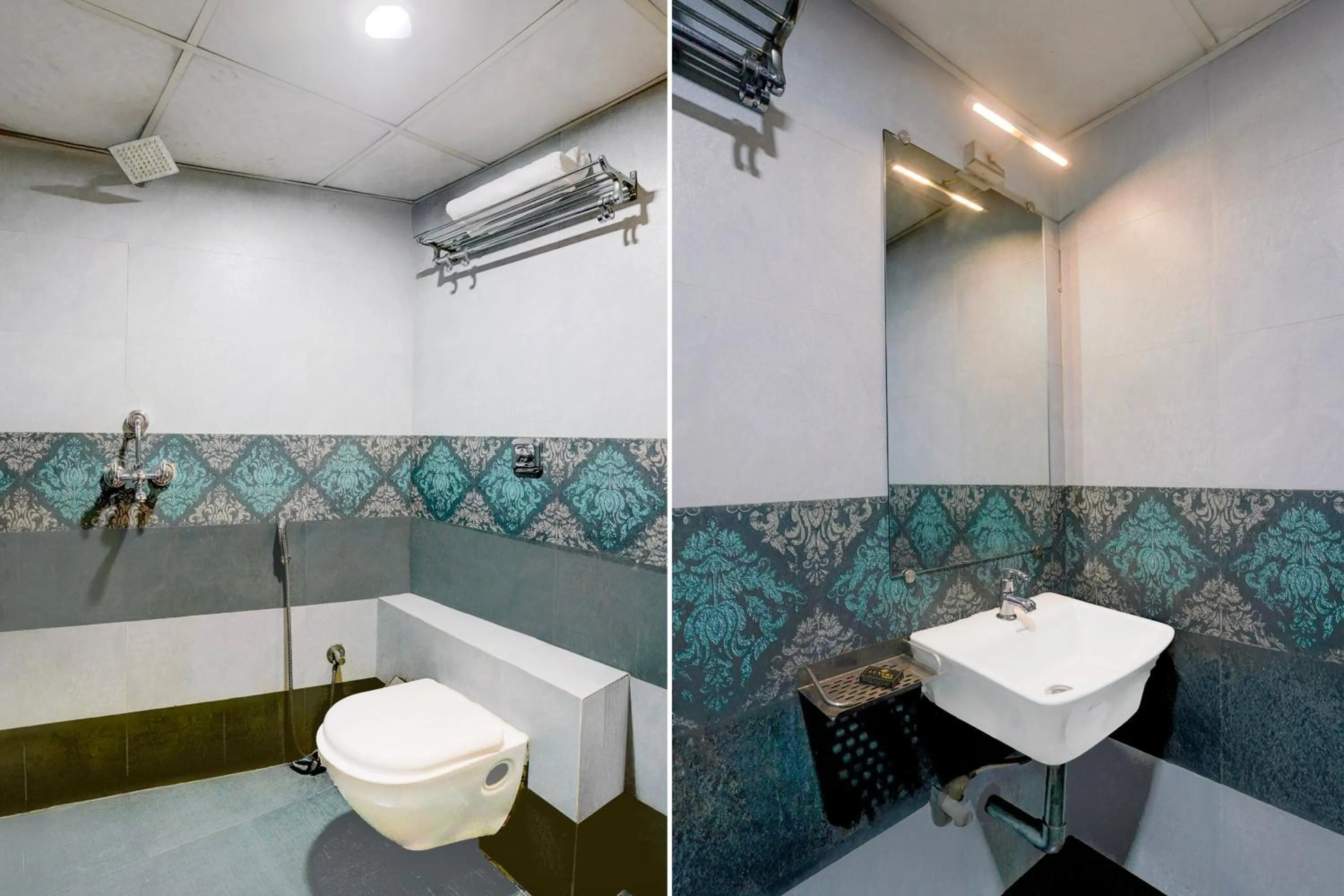 Bathroom in Super Townhouse Andheri Sakinaka Metro Formerly Hotel Amour