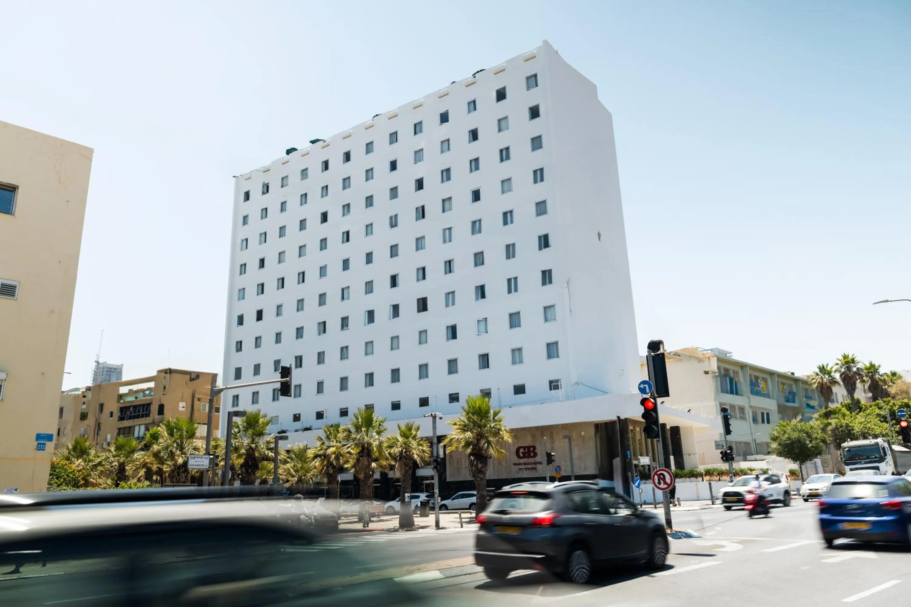 Property building in Grand Beach Hotel