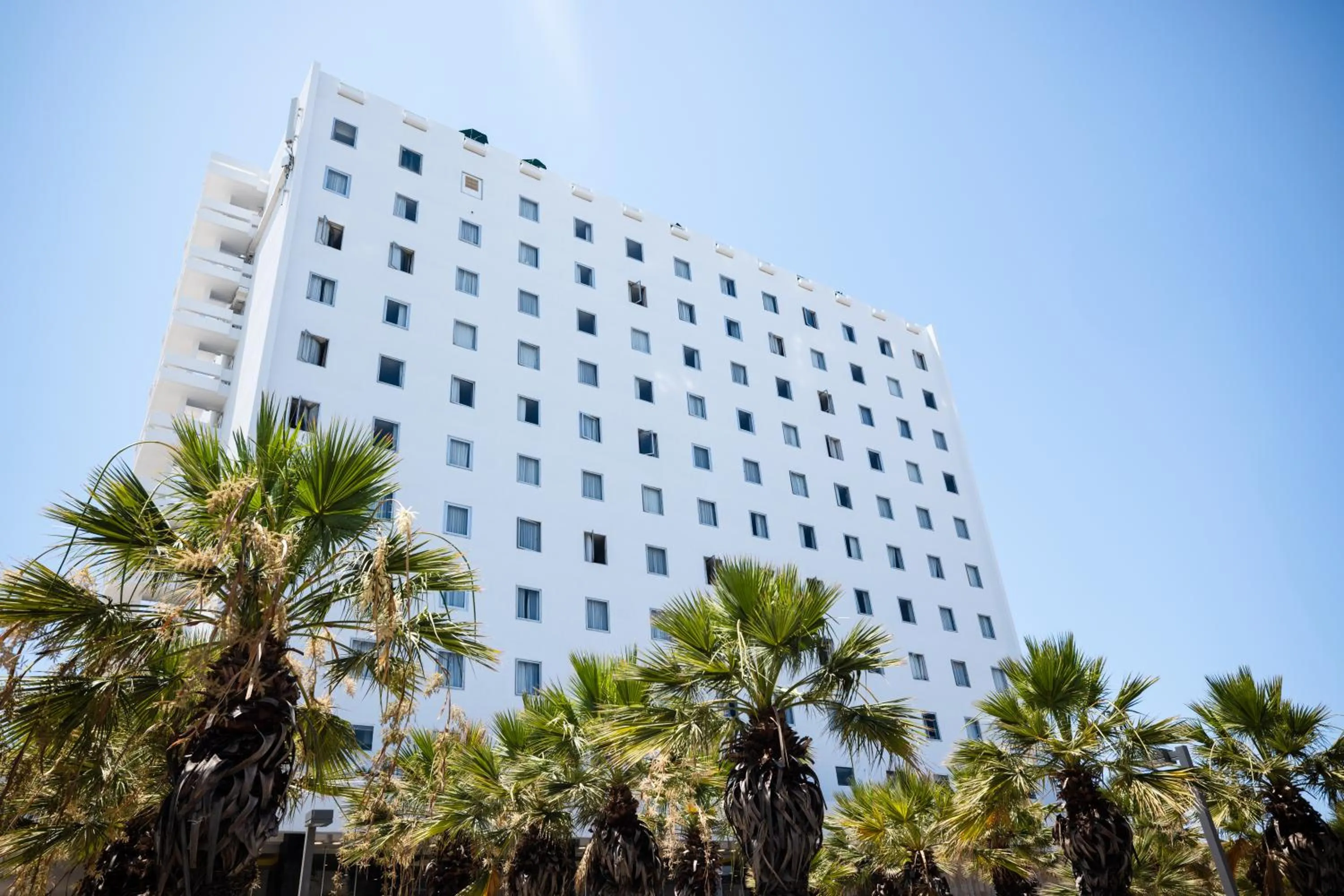 Property building in Grand Beach Hotel