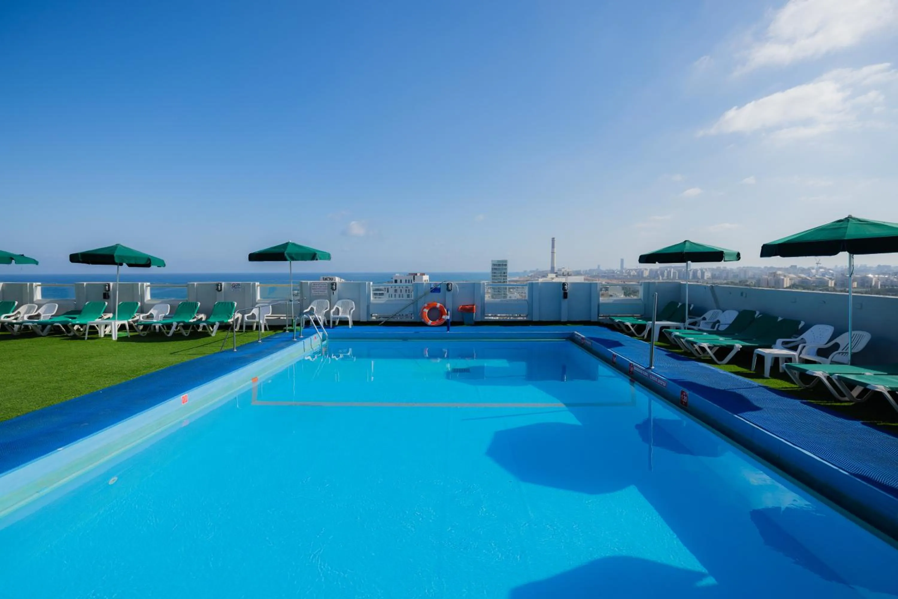Pool view in Grand Beach Hotel
