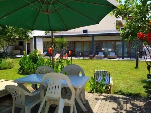 Garden in Beloni Apartments and Studios