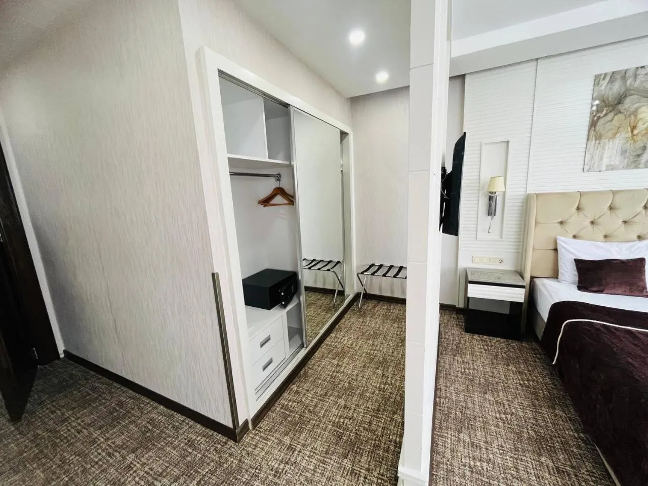 Bedroom, Bed in City Center Hotel Taksim İstanbul