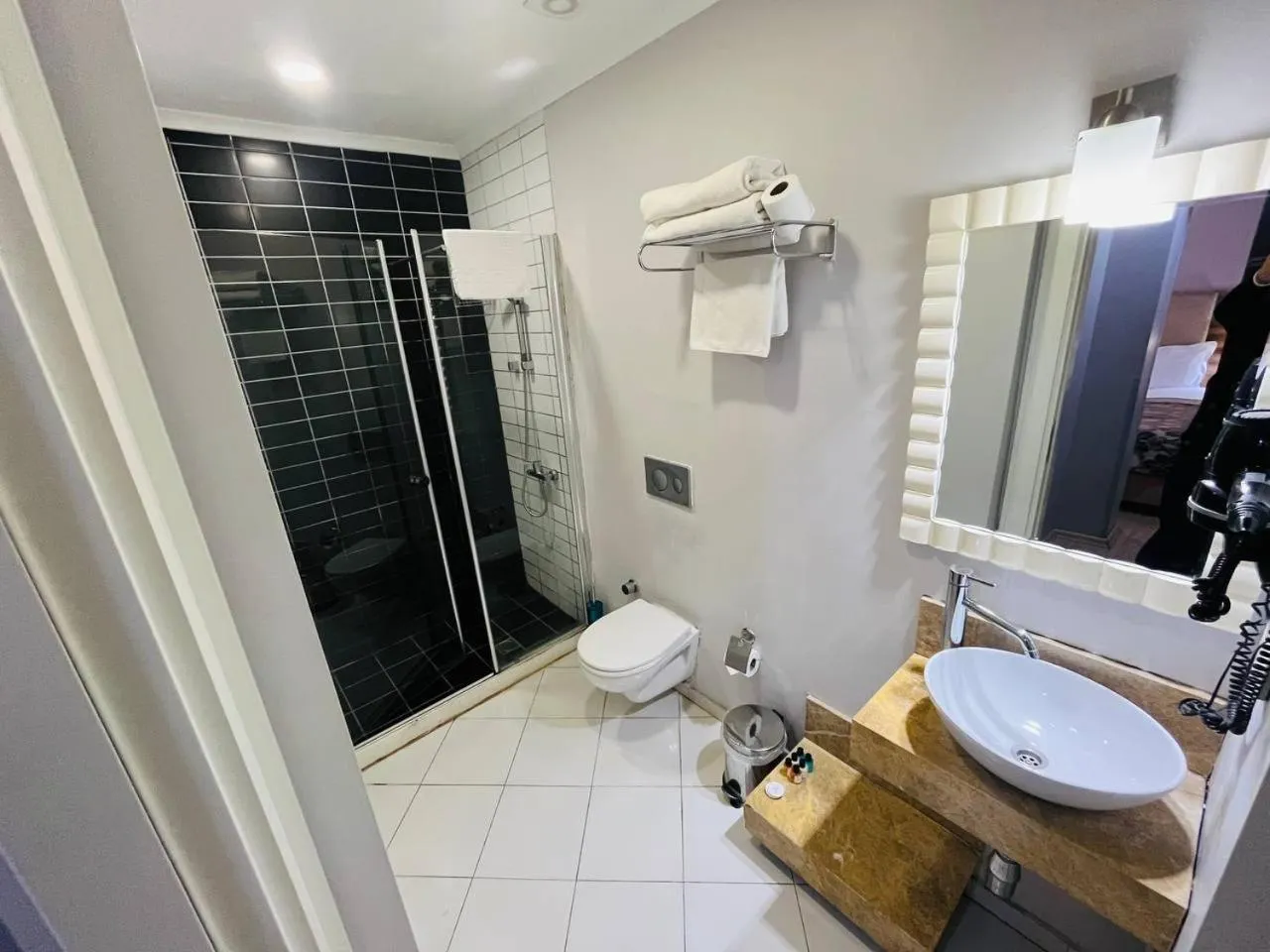 Bathroom in City Center Hotel Taksim İstanbul