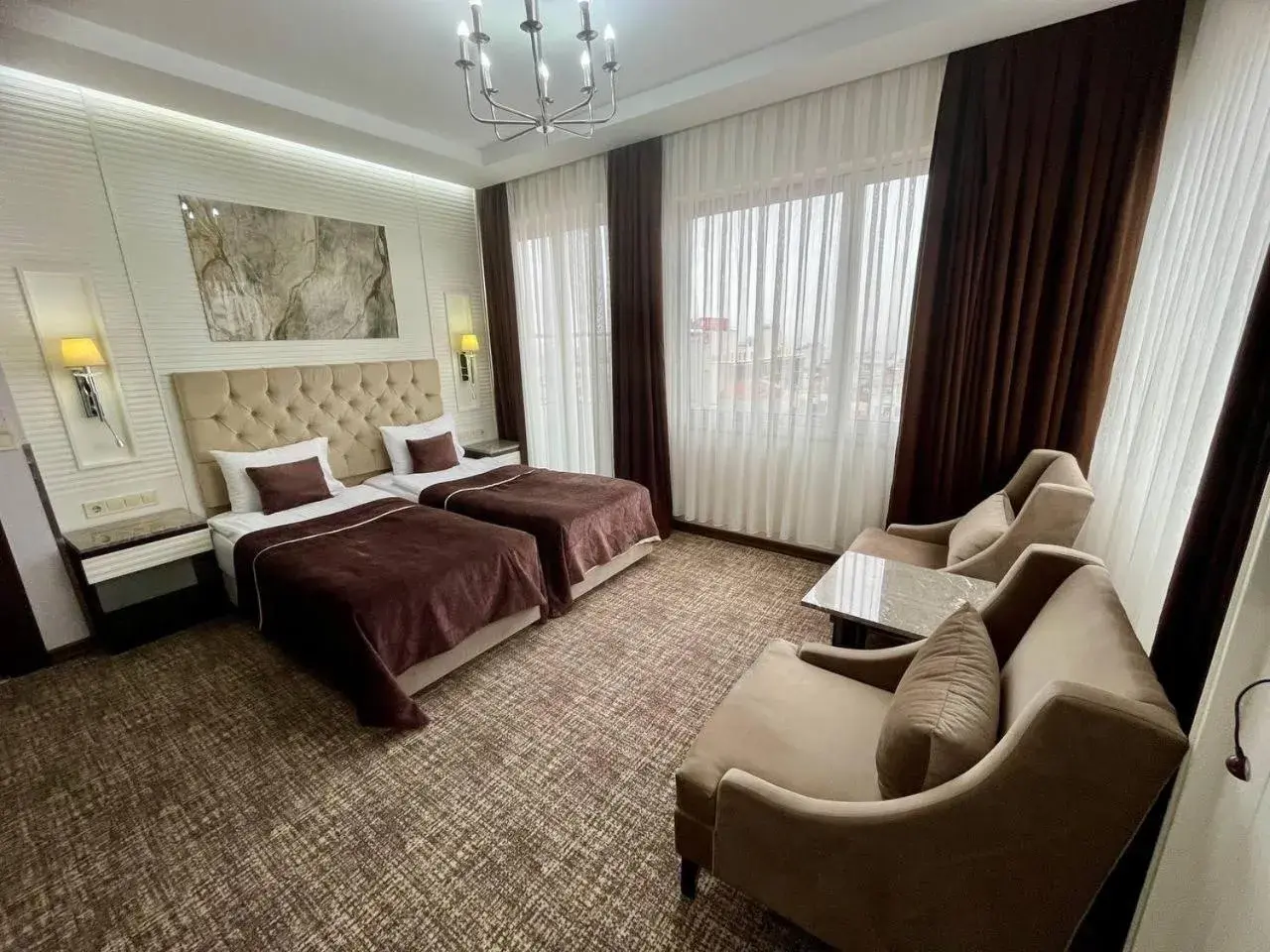 Deluxe Double or Twin Room in City Center Hotel Taksim İstanbul Deluxe Double or Twin Room in City Center Hotel Taksim İstanbul