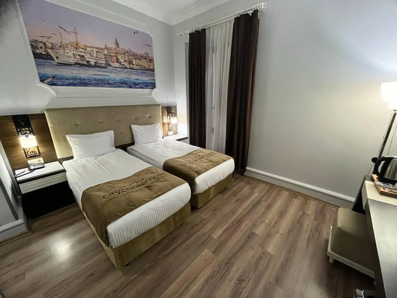 Bed in City Center Hotel Taksim İstanbul