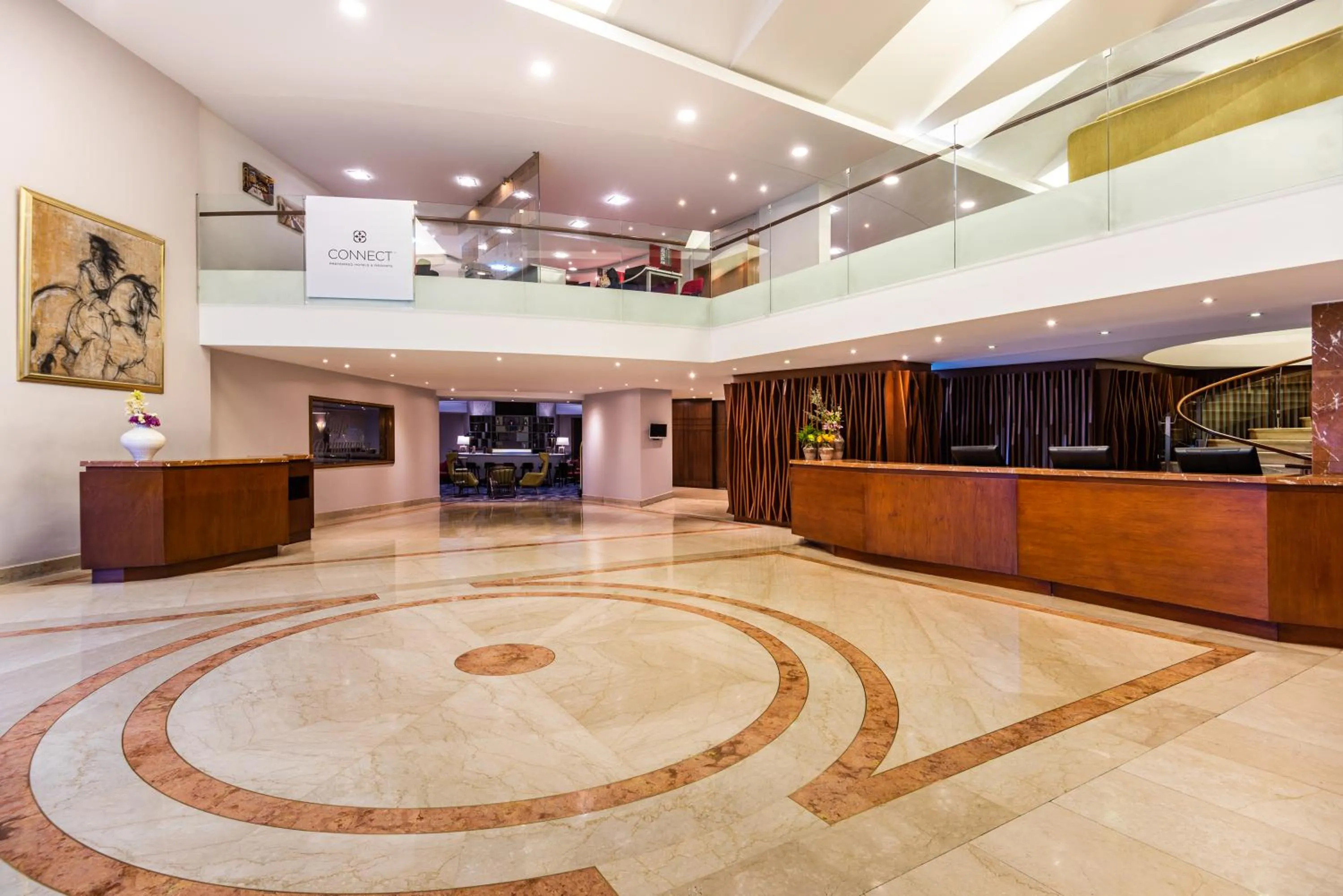 Lobby or reception in Cosmos 100 Hotel & Centro de Convenciones - Hoteles Cosmos