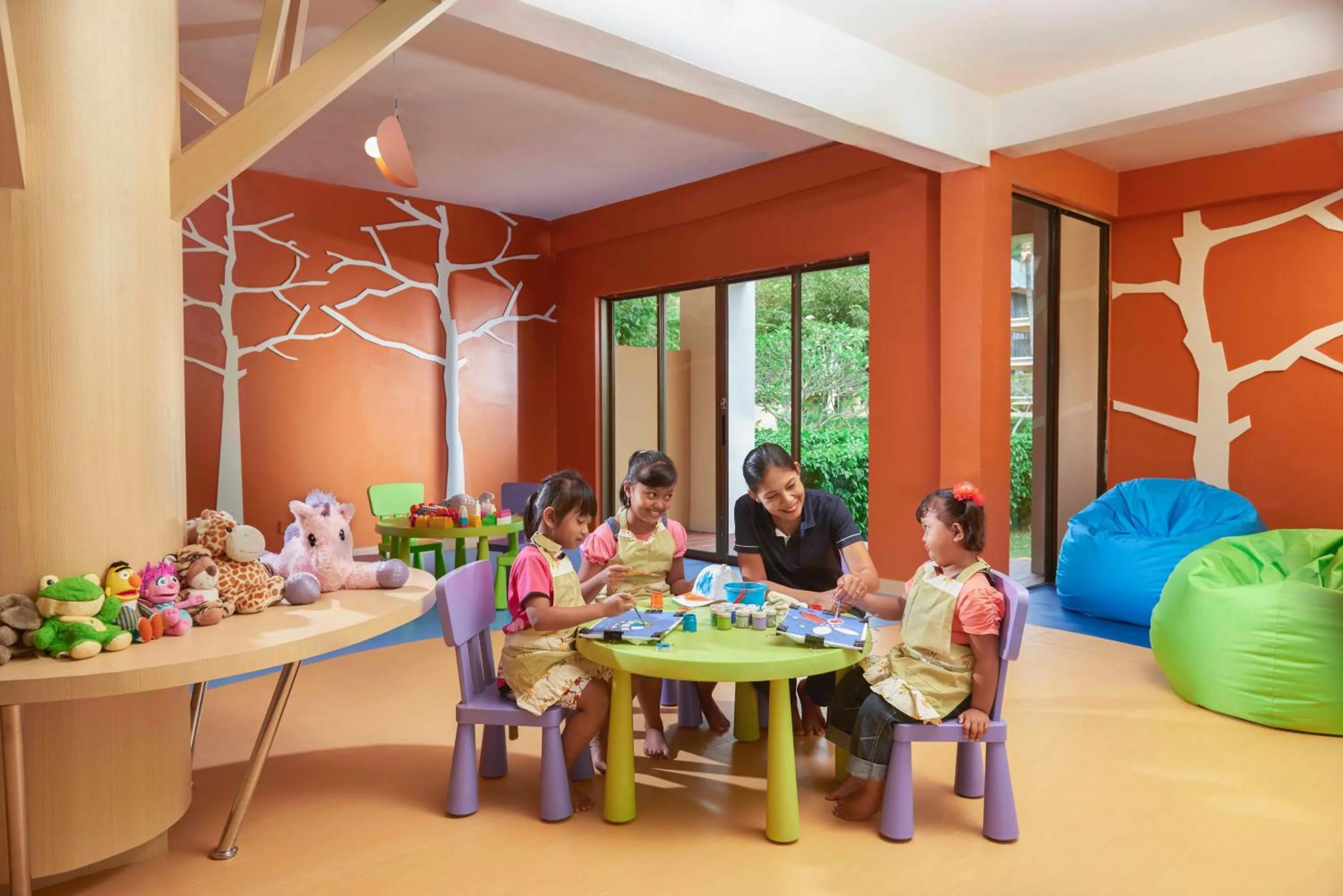 Kids's club in Cassia Bintan, part of Banyan Group