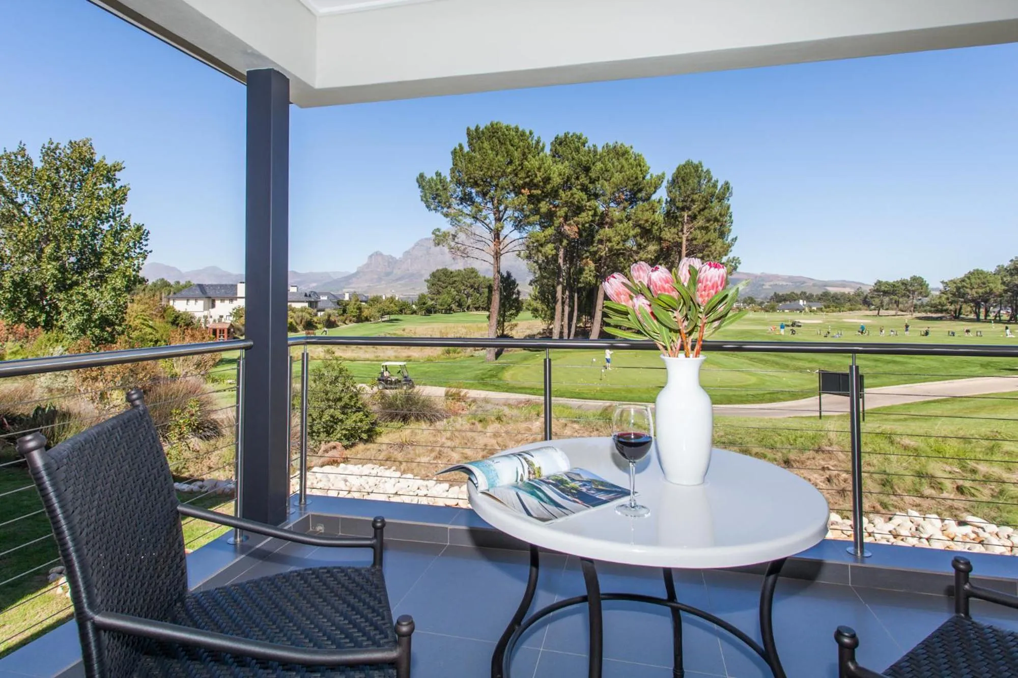 Patio in Pearl Valley Hotel