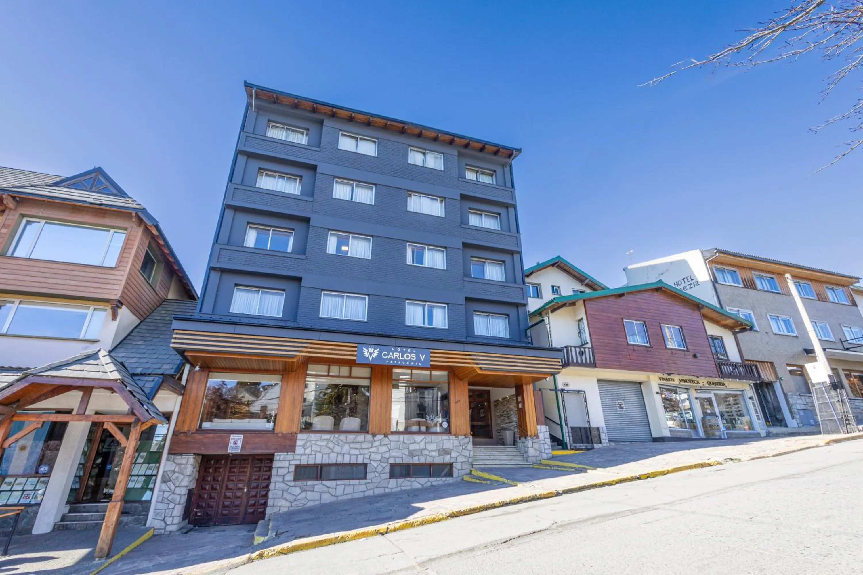 Facade/entrance in Carlos V Patagonia