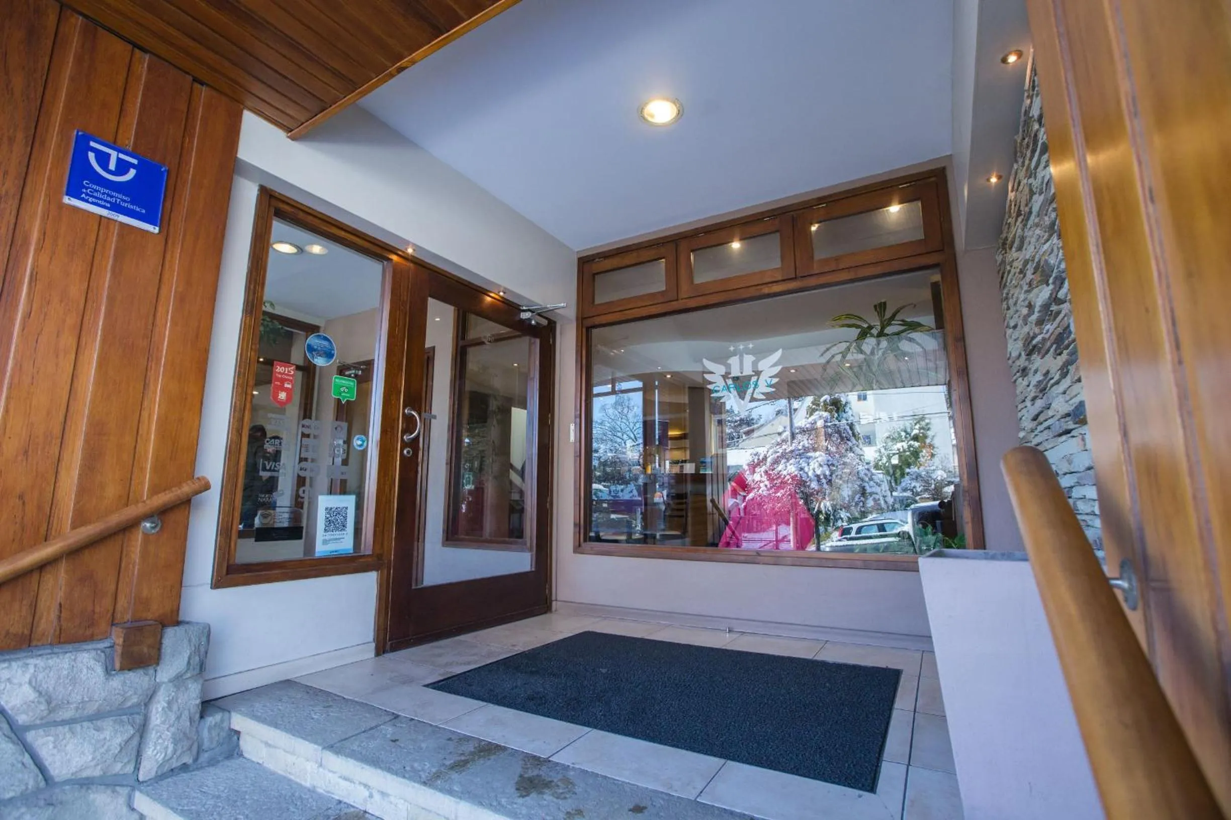 Facade/entrance in Carlos V Patagonia