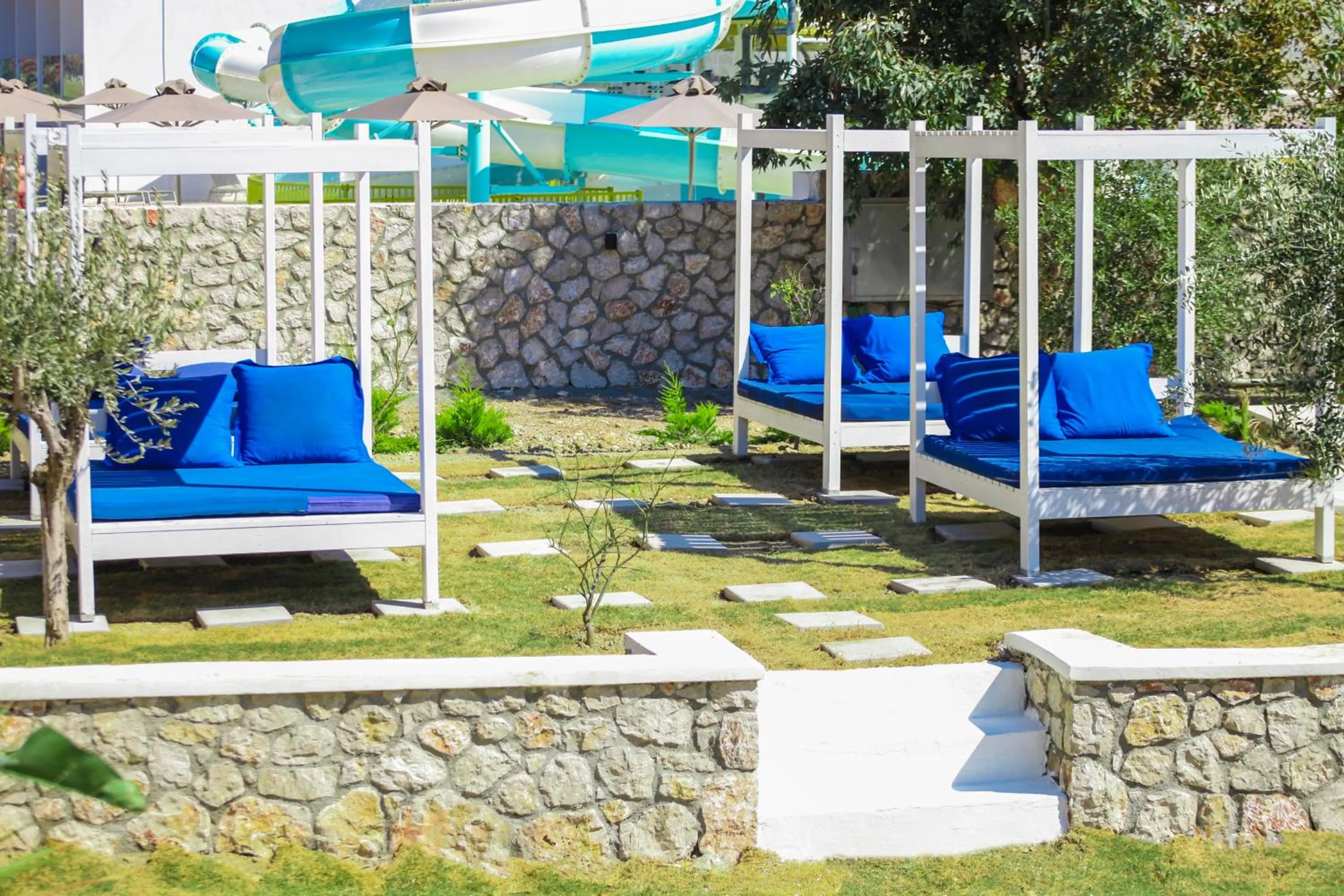 sunbed in Delfinia Resort - All Inclusive