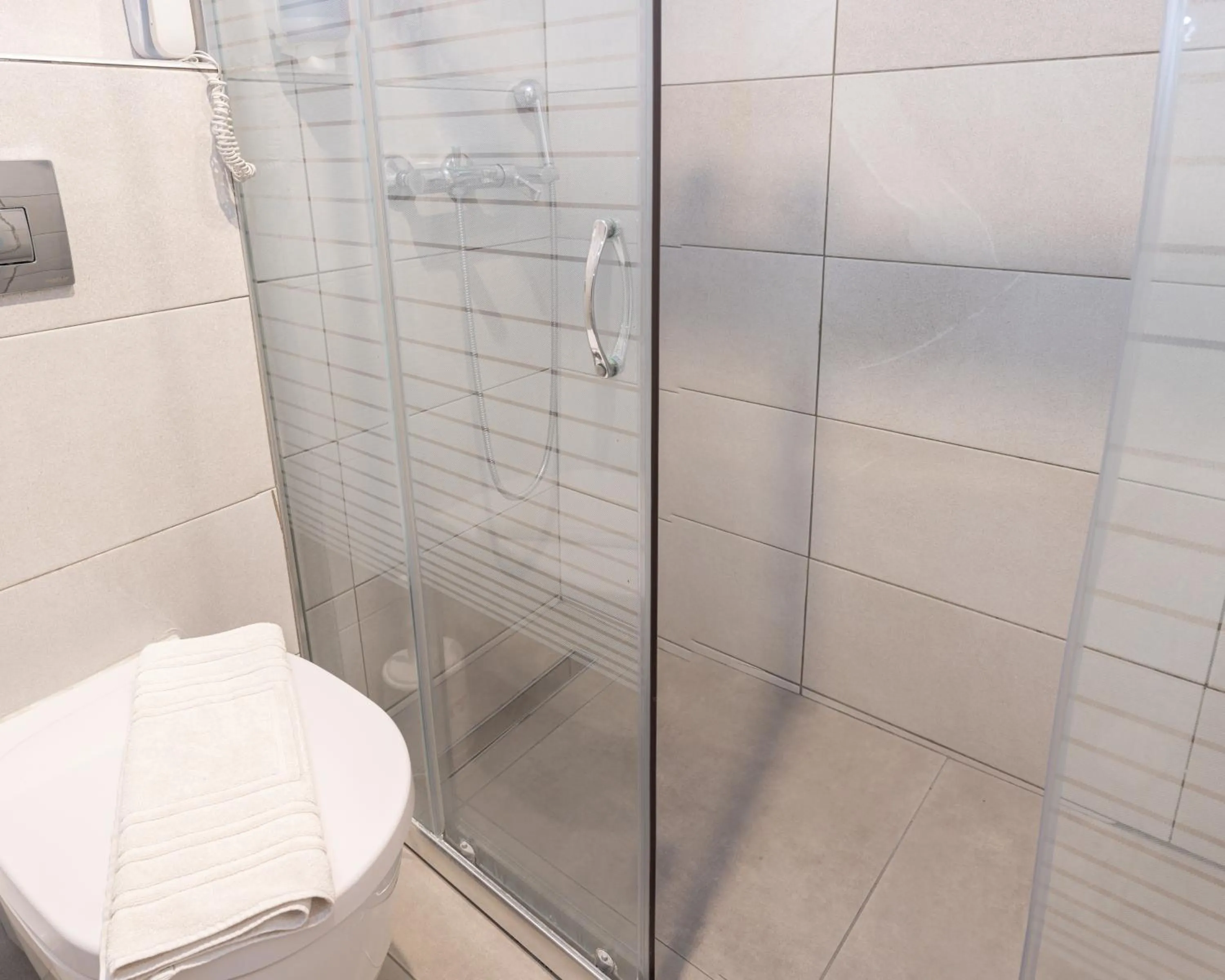 Shower in Delfinia Resort - All Inclusive