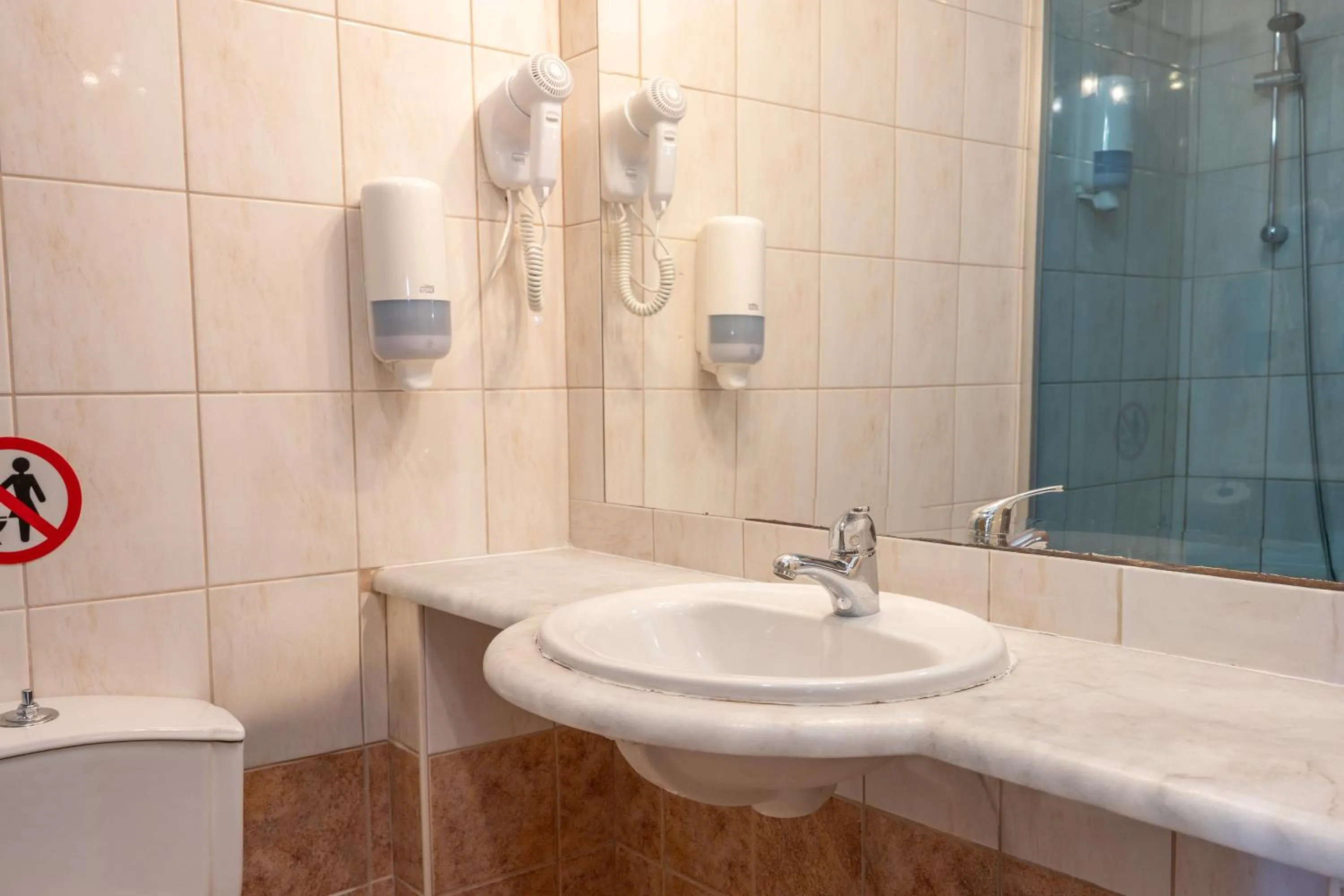 Bathroom in Delfinia Resort - All Inclusive