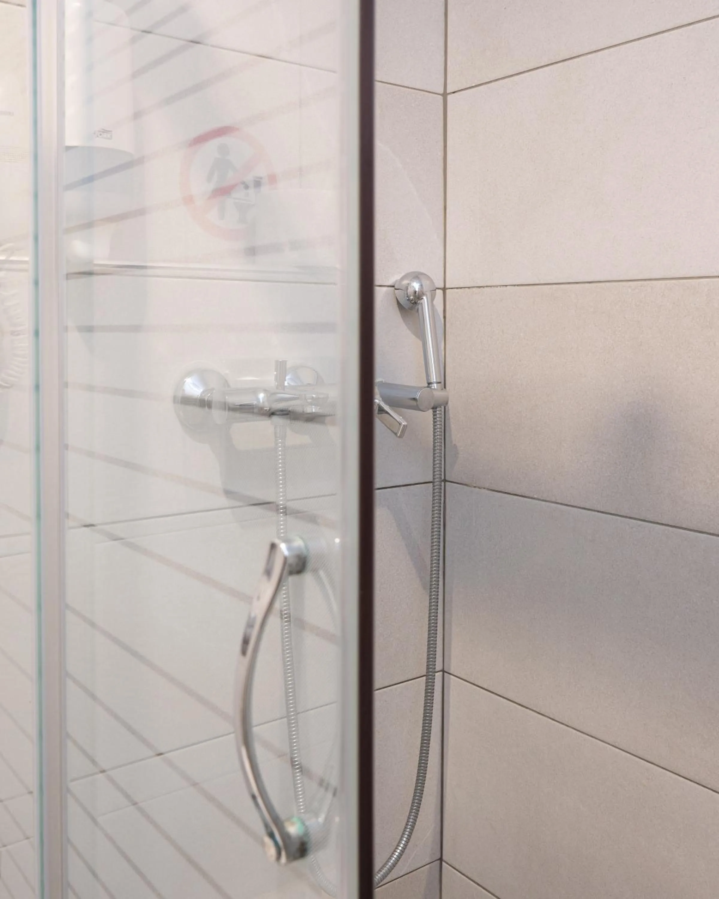 Shower in Delfinia Resort - All Inclusive