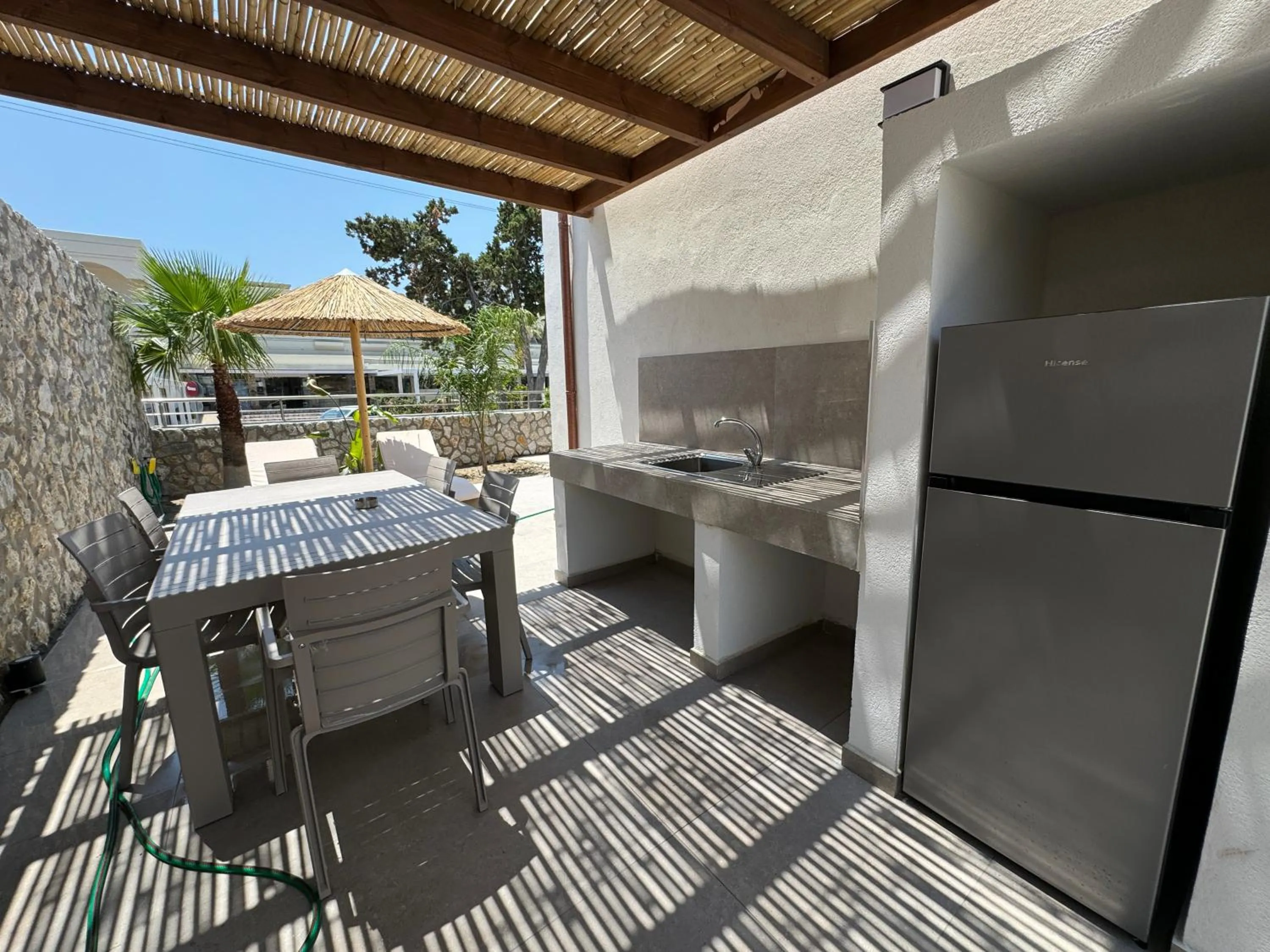 kitchen in Delfinia Resort - All Inclusive