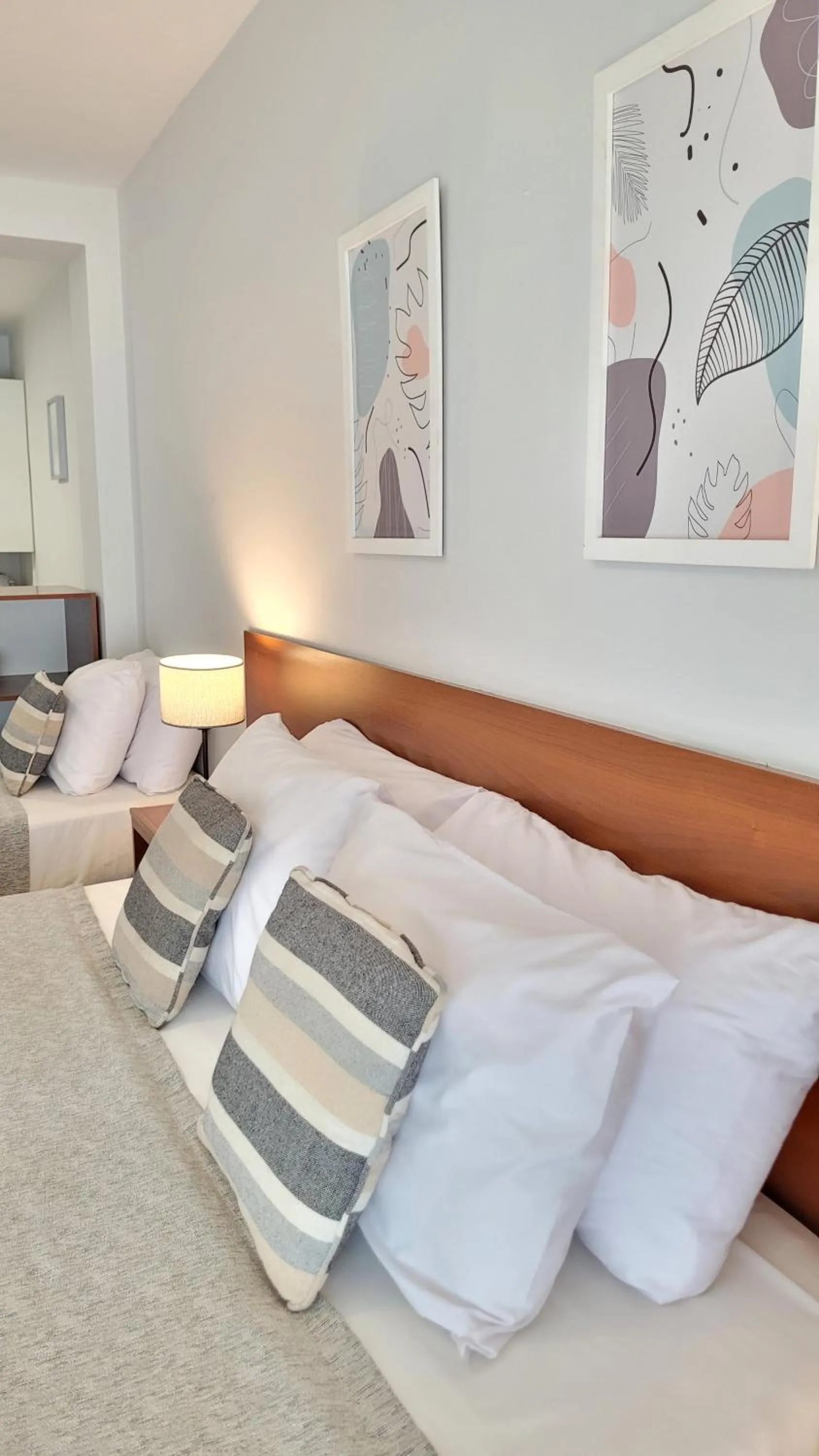 Bed in Soltigua Apart Hotel Mendoza