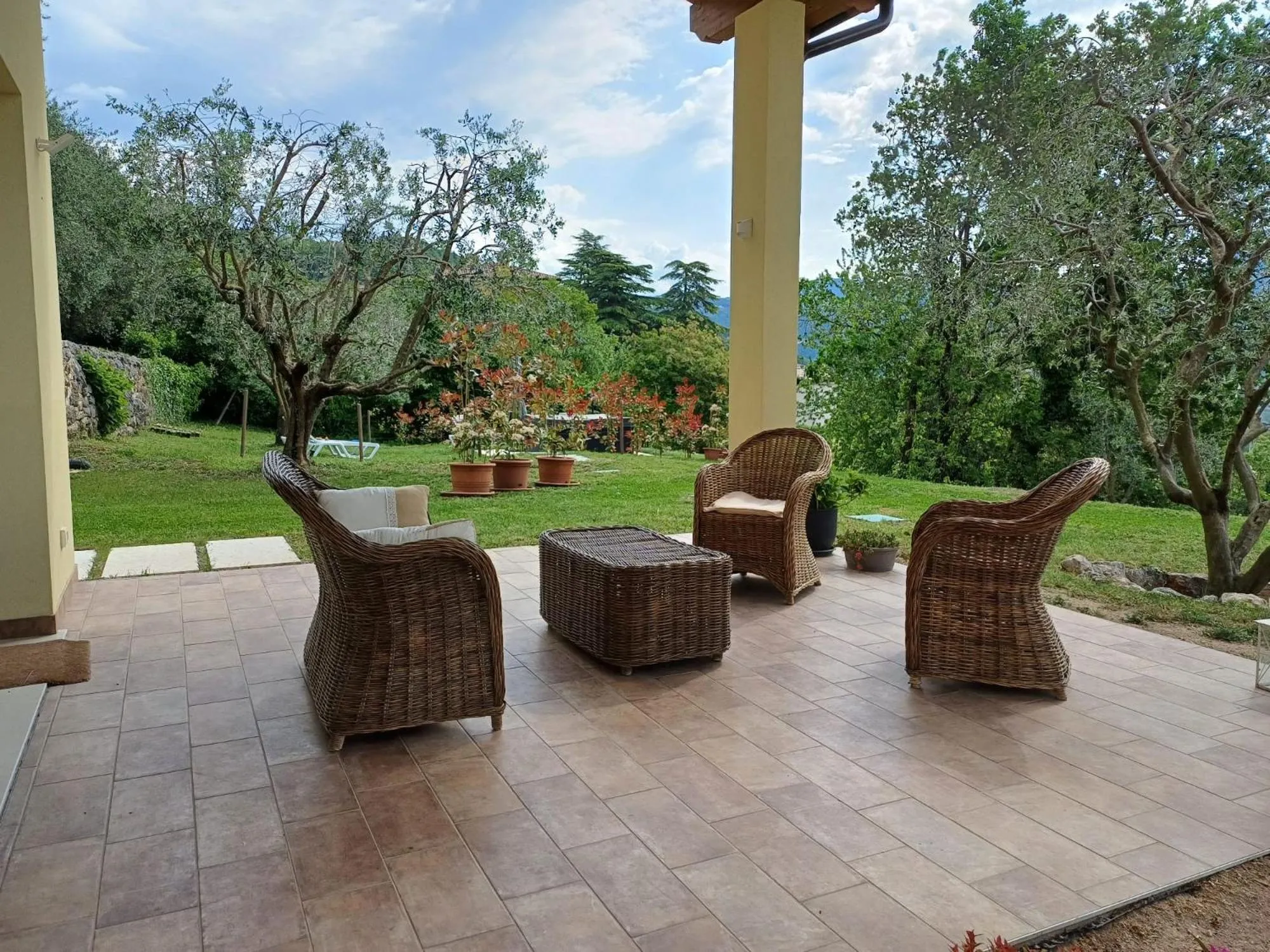 Balcony/Terrace in Carmen de Nella Eco Lodge 4*