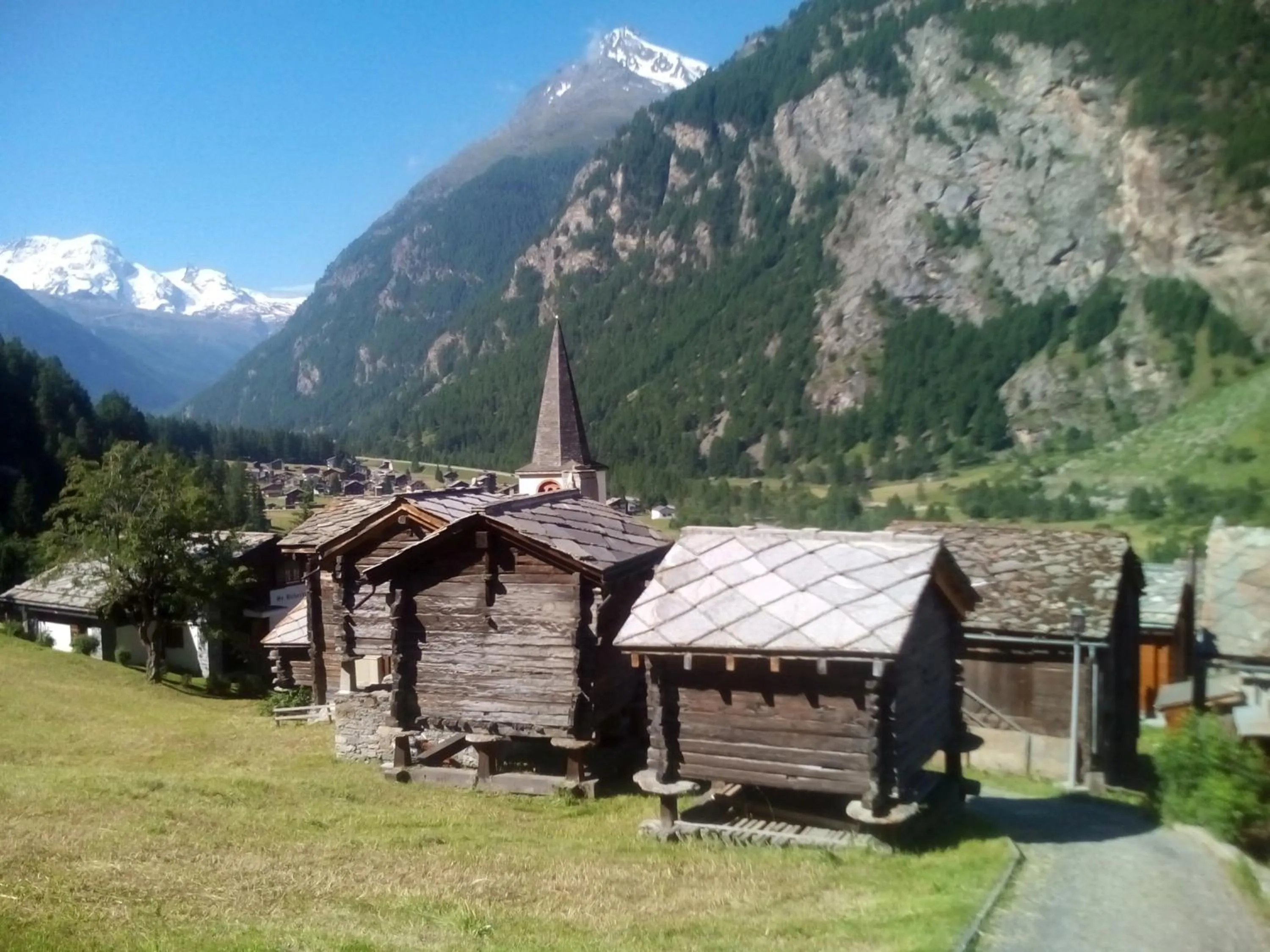 Natural landscape in Hotel Klein Matterhorn