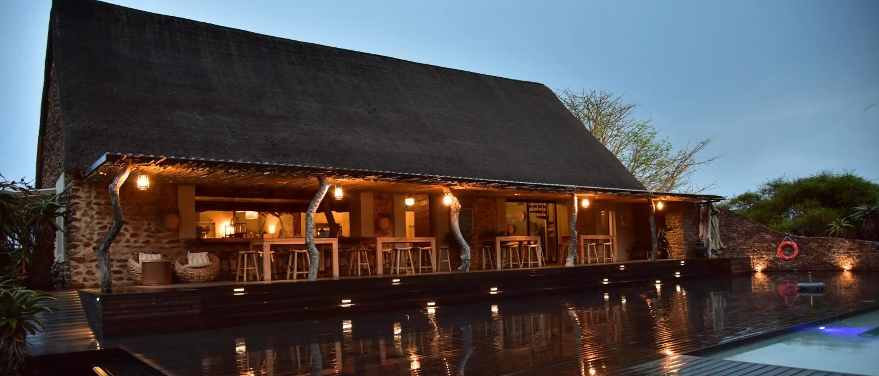 Lounge or bar in Bayala Private Safari Lodges