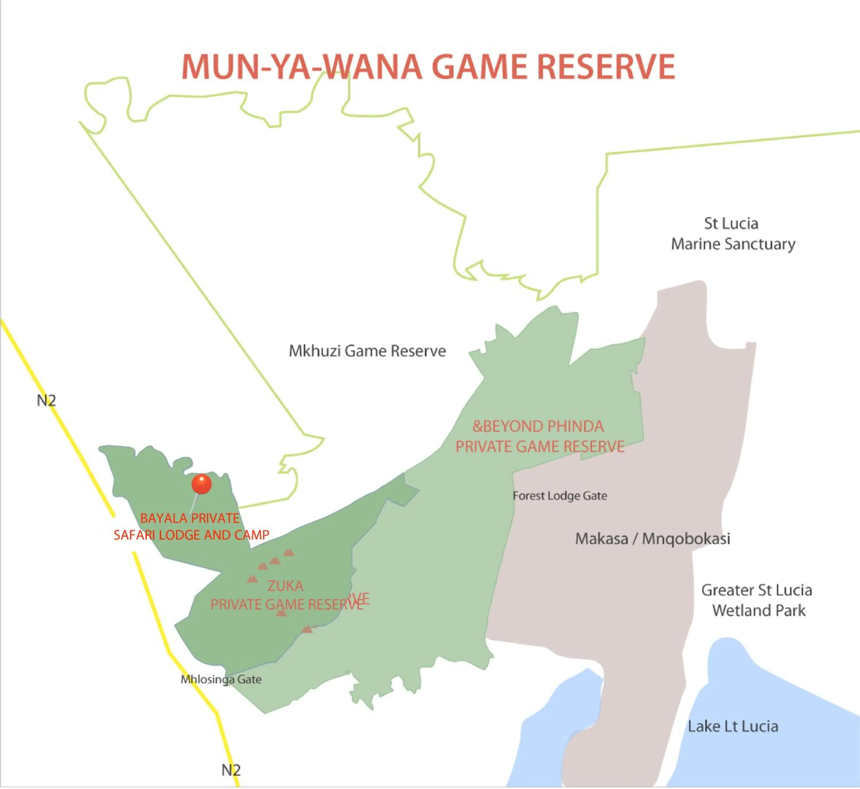 Nearby landmark in Bayala Private Safari Lodges