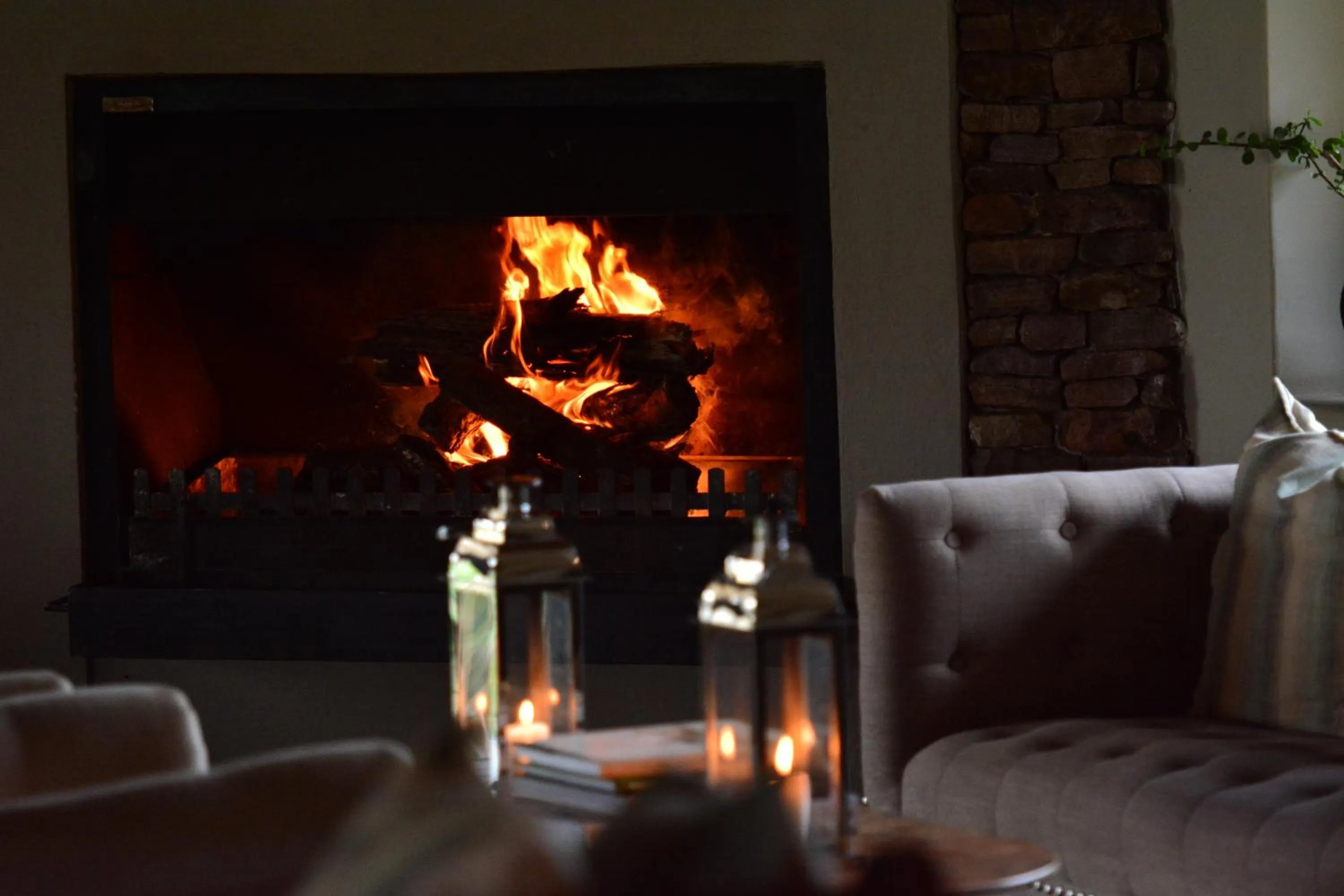 Living room in Bayala Private Safari Lodges