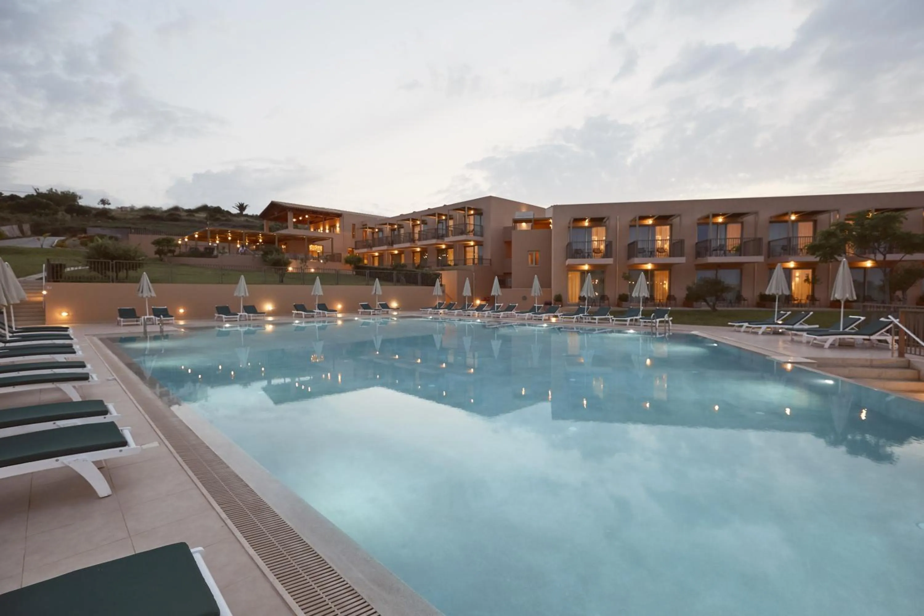 Property building in Giannoulis – Santa Marina Beach Hotel