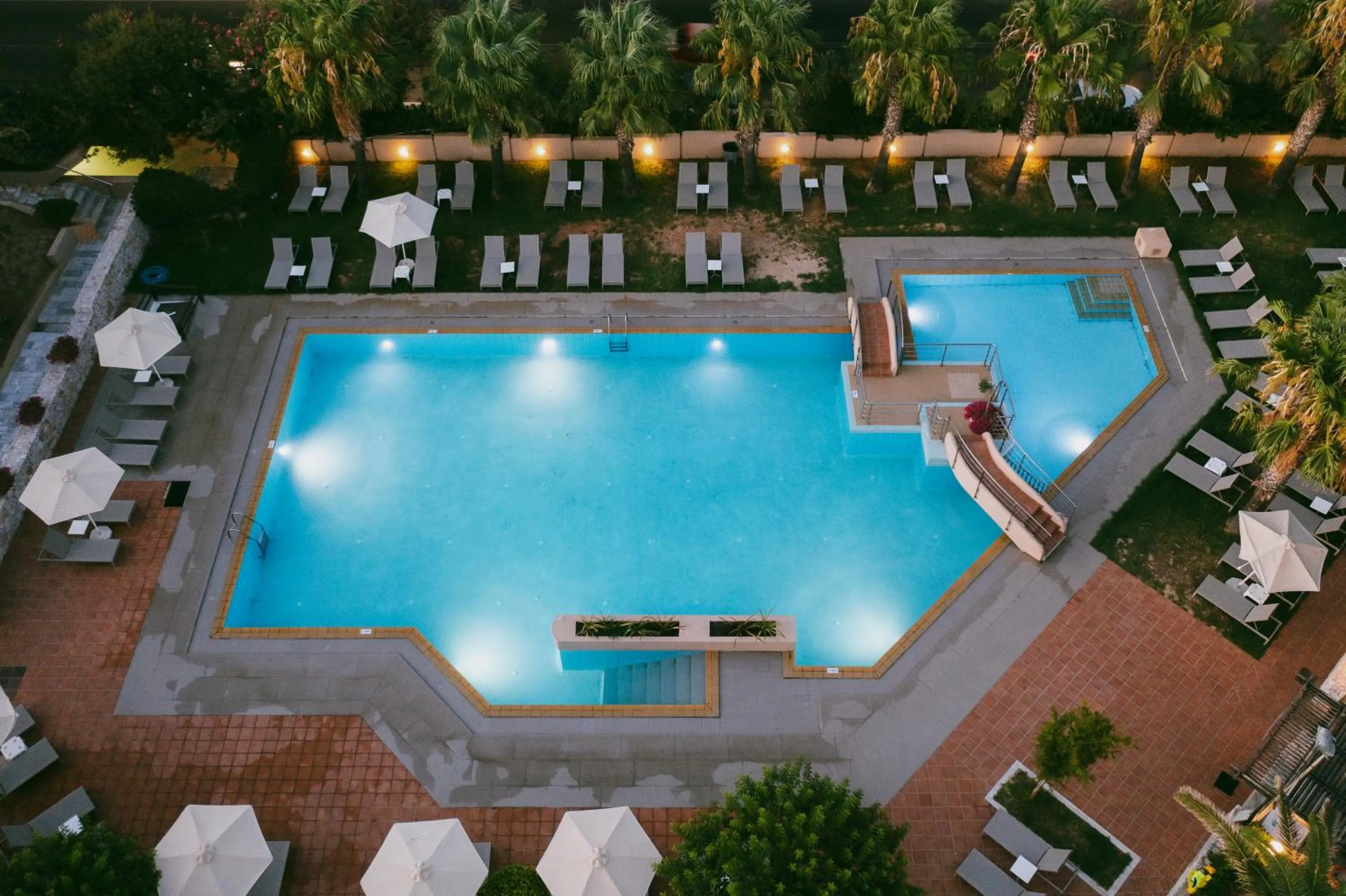 Property building in Giannoulis – Santa Marina Beach Hotel