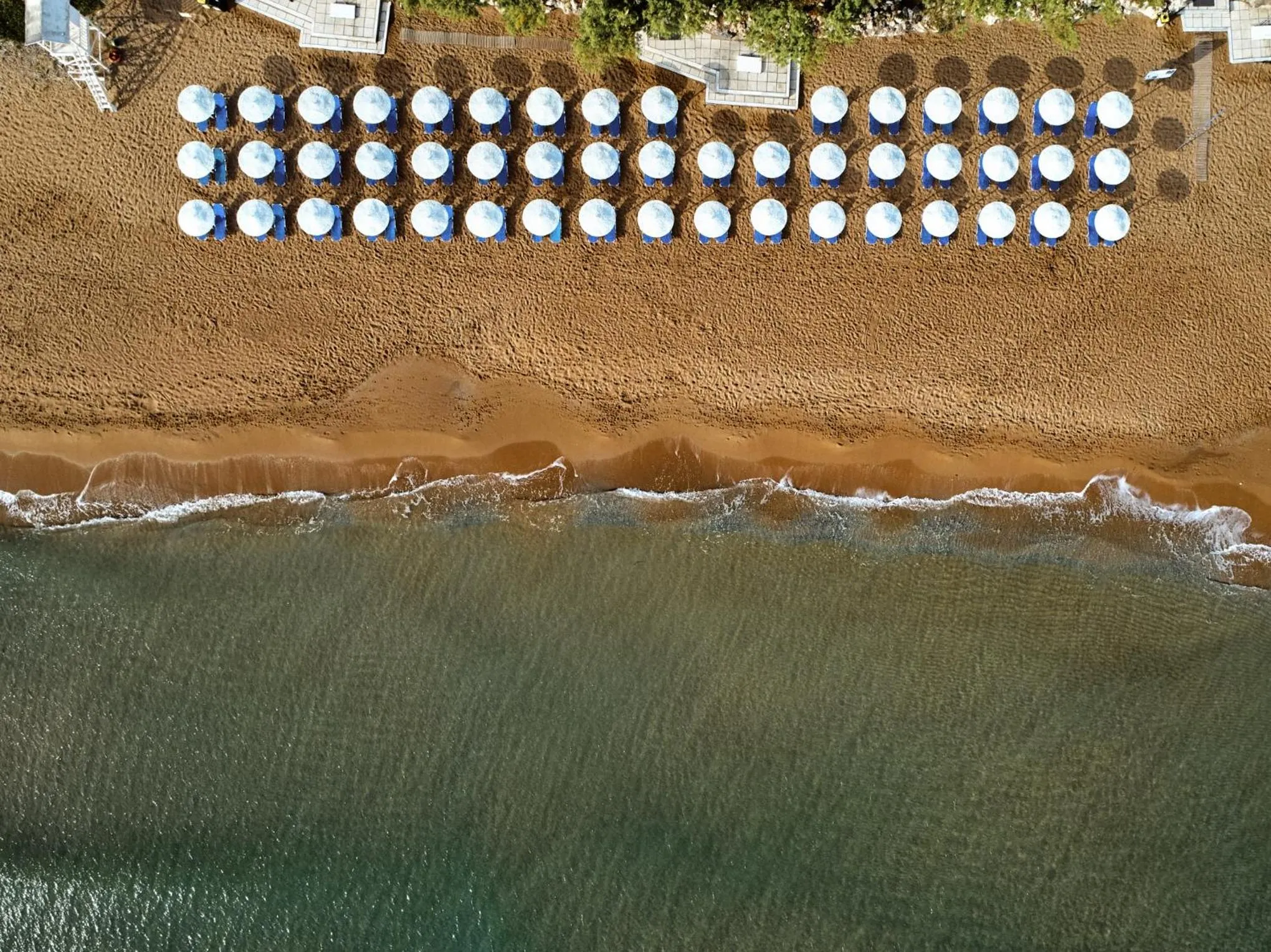 Bird's eye view in Giannoulis – Santa Marina Beach Hotel