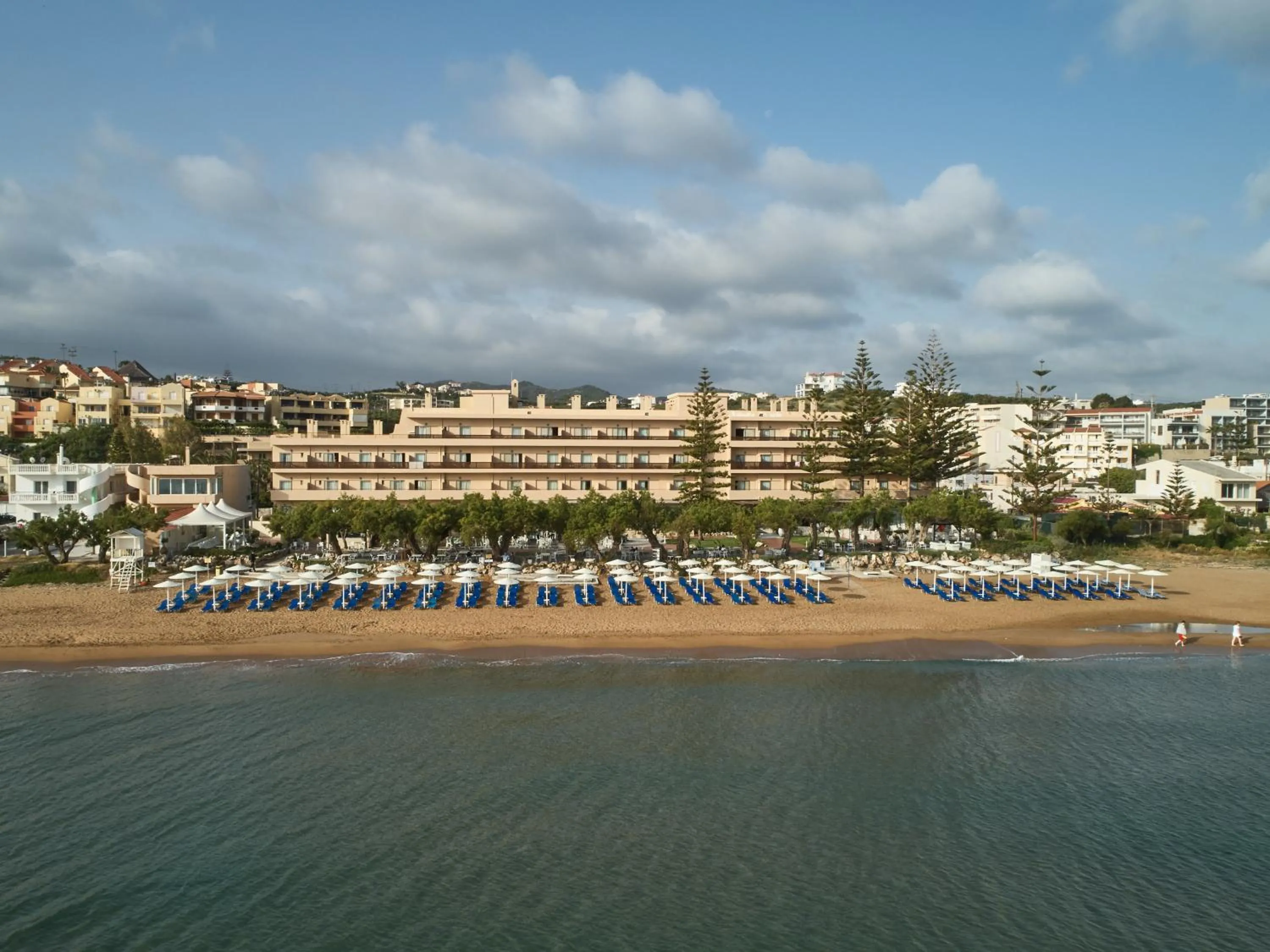 Property building in Giannoulis – Santa Marina Beach Hotel